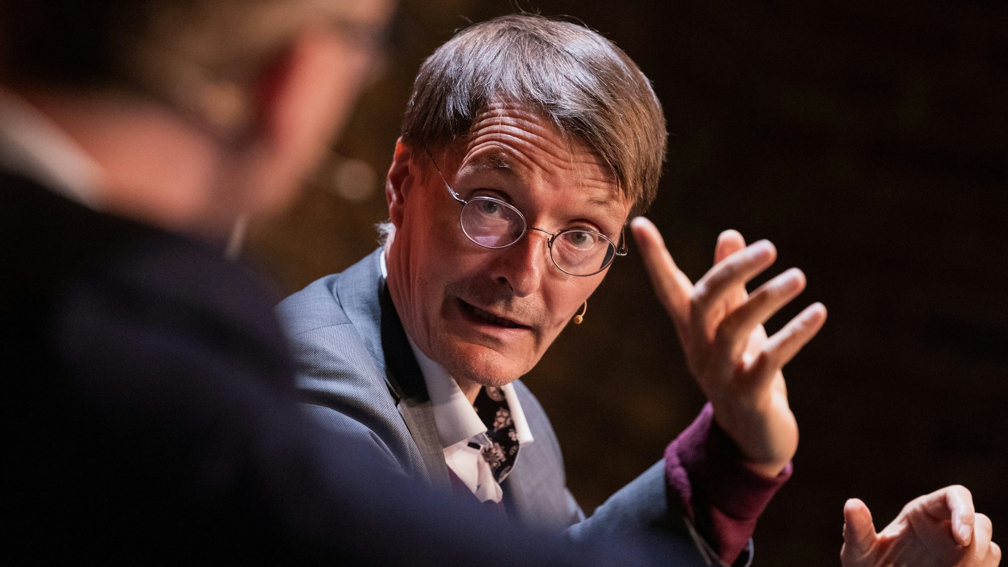 SPD-Gesundheitsexperte Karl Lauterbach (hier ein Foto vom 2. September 2021) aufgenommen in Köln. Erneut hat er sich zur Coronalage geäußert.