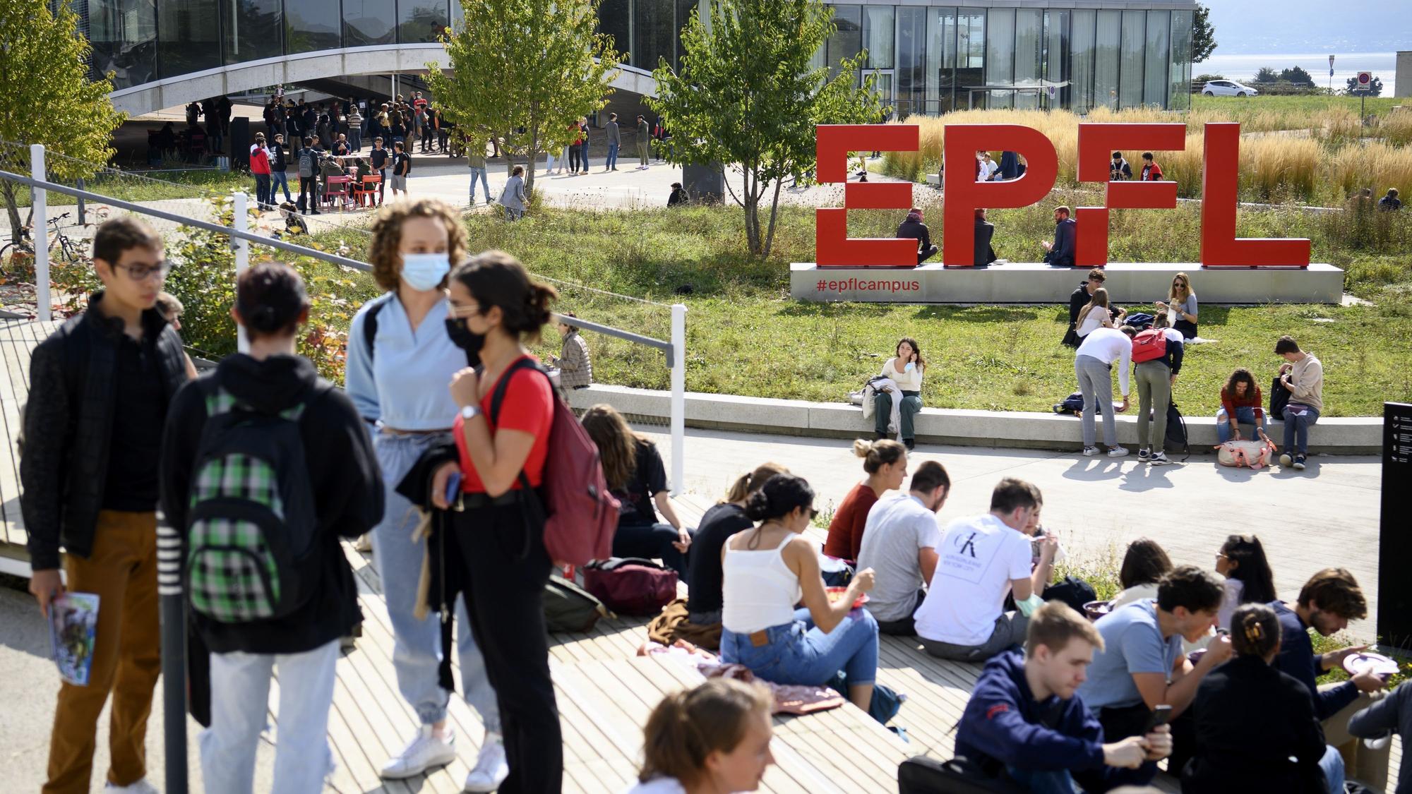Studierende an der Technischen Hochschule Lausanne.