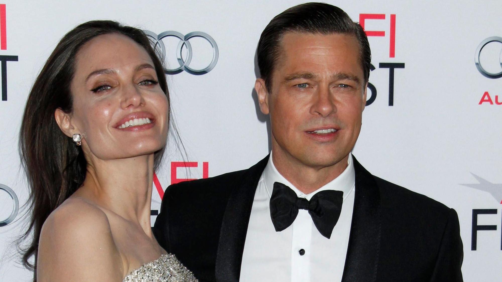 Angelina Jolie und Brad Pitt 2015 bei der Premiere des Films „By The Sea“ in Hollywood.