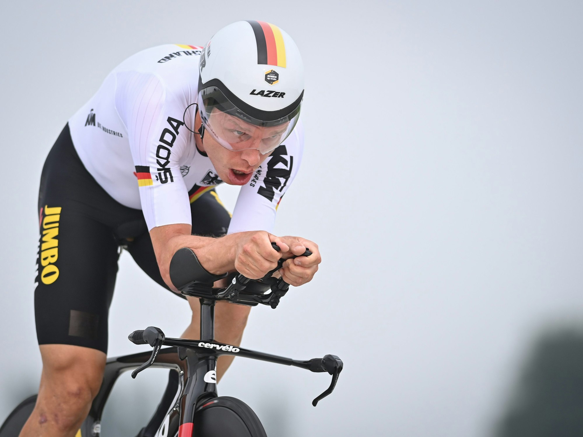 Tony Martin aus Deutschland auf dem Rad