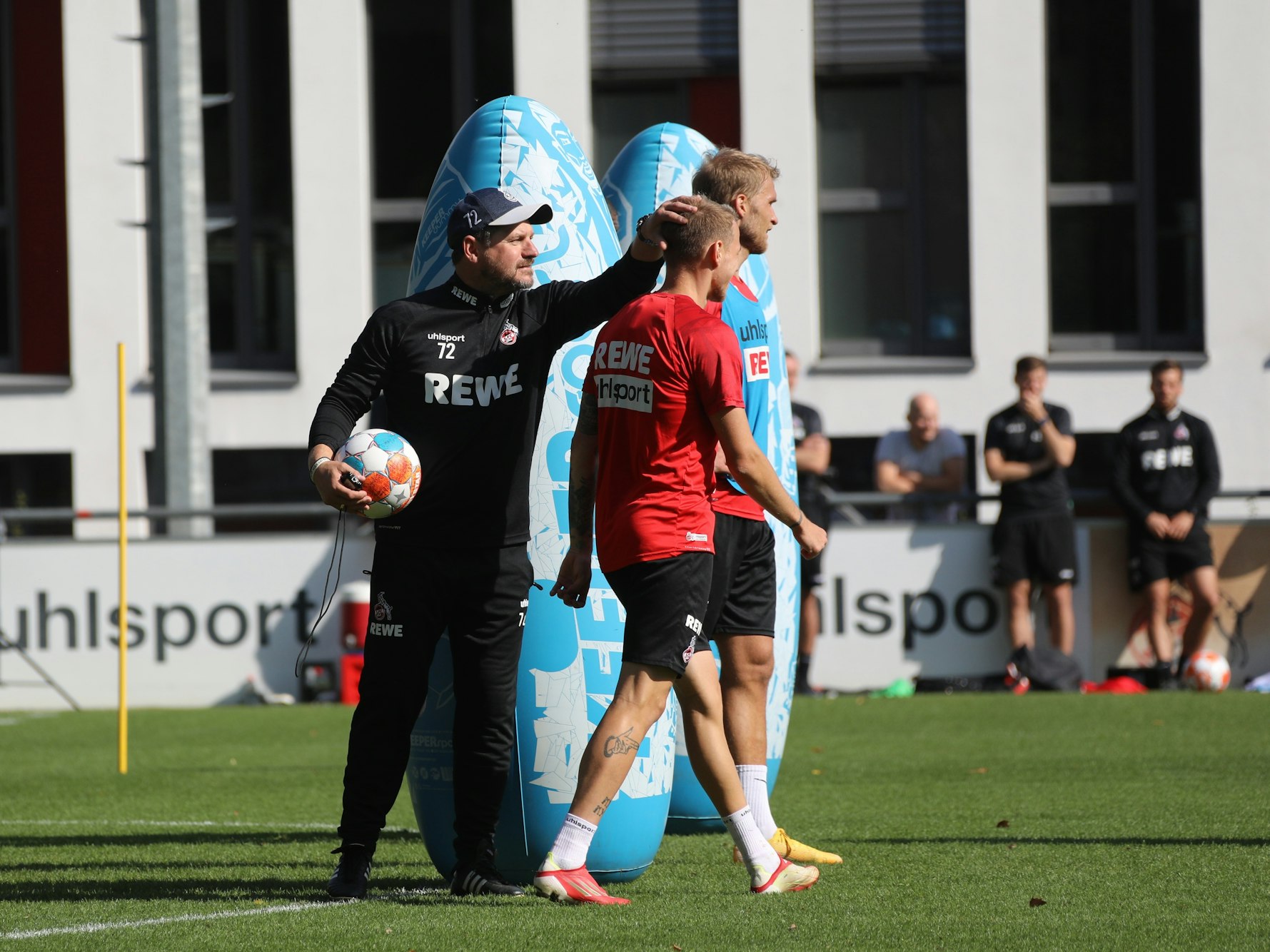 Steffen Baumgart trainiert den 1. FC Köln am Geißbockheim.
