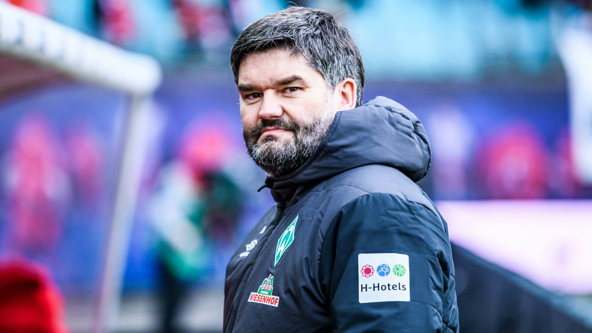 Michael Rudolph beim Bundesliga-Spiel RB Leipzig gegen 1. FC Köln.