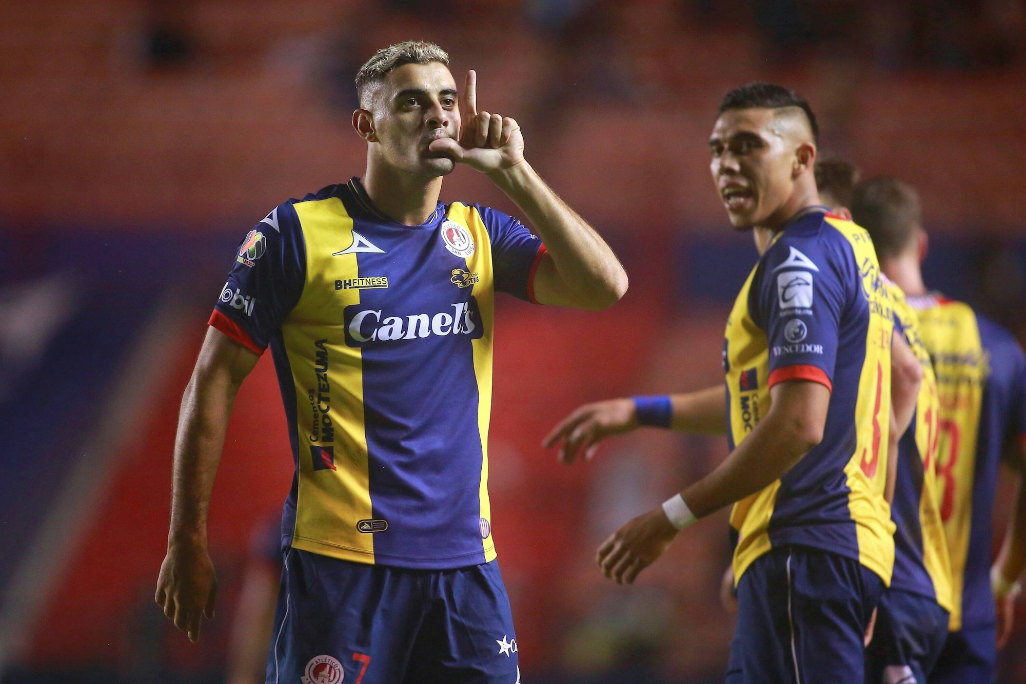 Germn Berterame jubelt