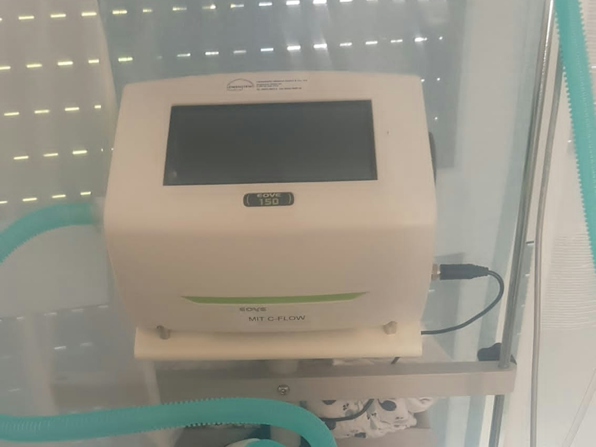 Beatmungsgerät von Baby Raphael Schäfer.