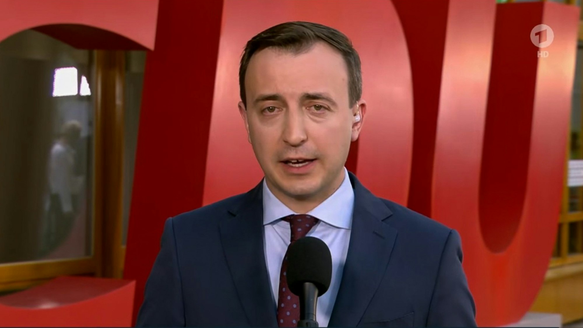CDU-Generalsekretär Paul Ziemiak zieht nach Bundestagswahl 2021 in ARD erstes Fazit.