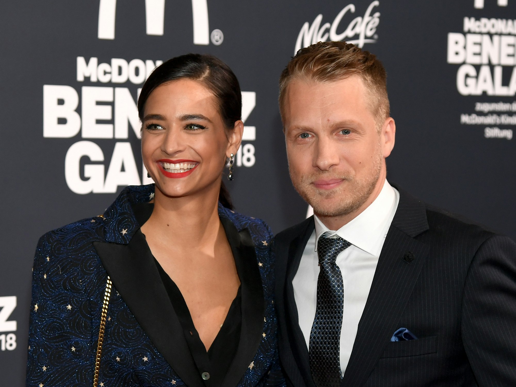 Oliver und Amira Pocher bei einer Benefizveranstaltung.