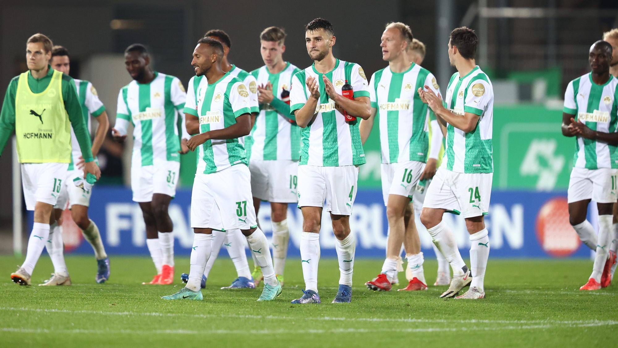 Greuther Fürth nach der 1:3-Niederlage gegen den FC Bayern München