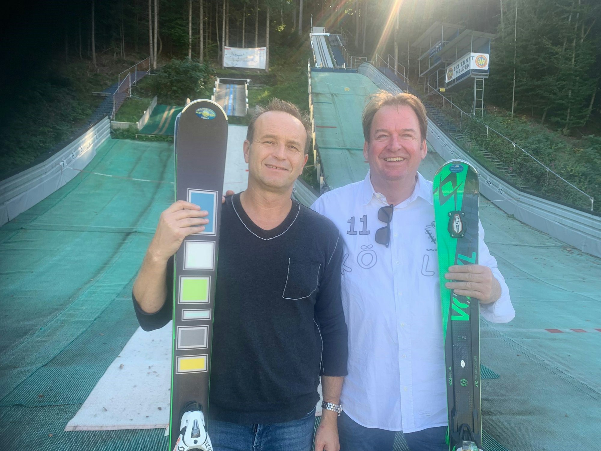Dirk Lottner und Blacky Schwarz.