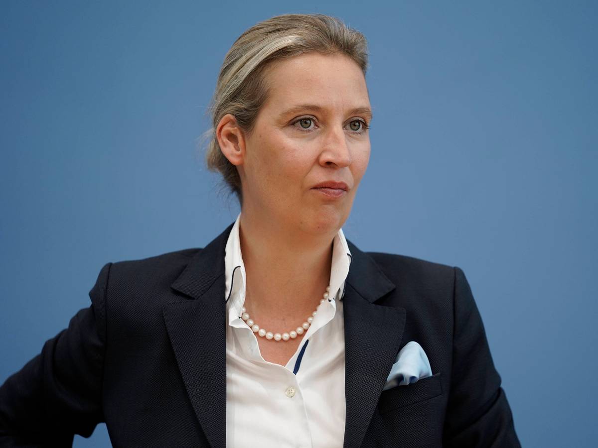 Alice Weidel (hier im September 2021 in Berlin), ob sie ihren Tweet gegen Karl Lauterbach inzwischen bereut?