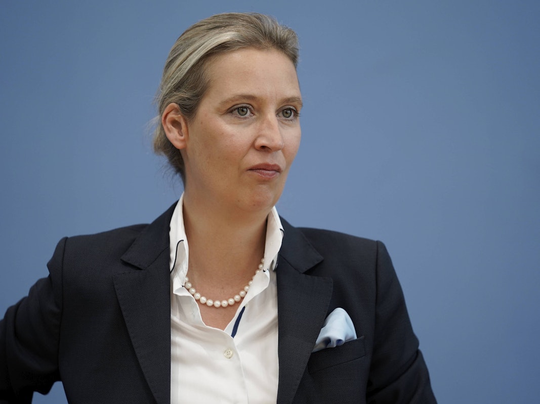 Alice Weidel (hier im September 2021 in Berlin), ob sie ihren Tweet gegen Karl Lauterbach inzwischen bereut?