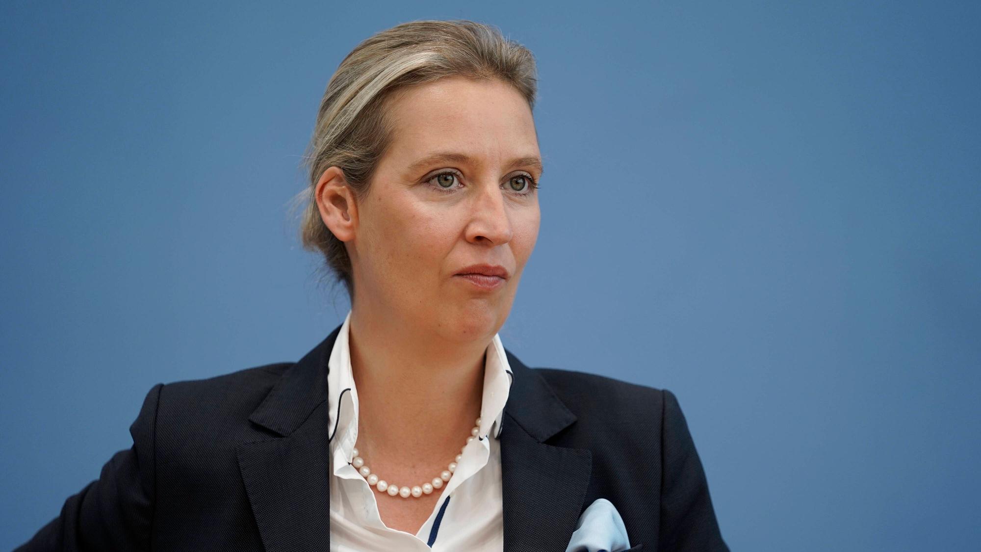 Alice Weidel (hier im September 2021 in Berlin), ob sie ihren Tweet gegen Karl Lauterbach inzwischen bereut?