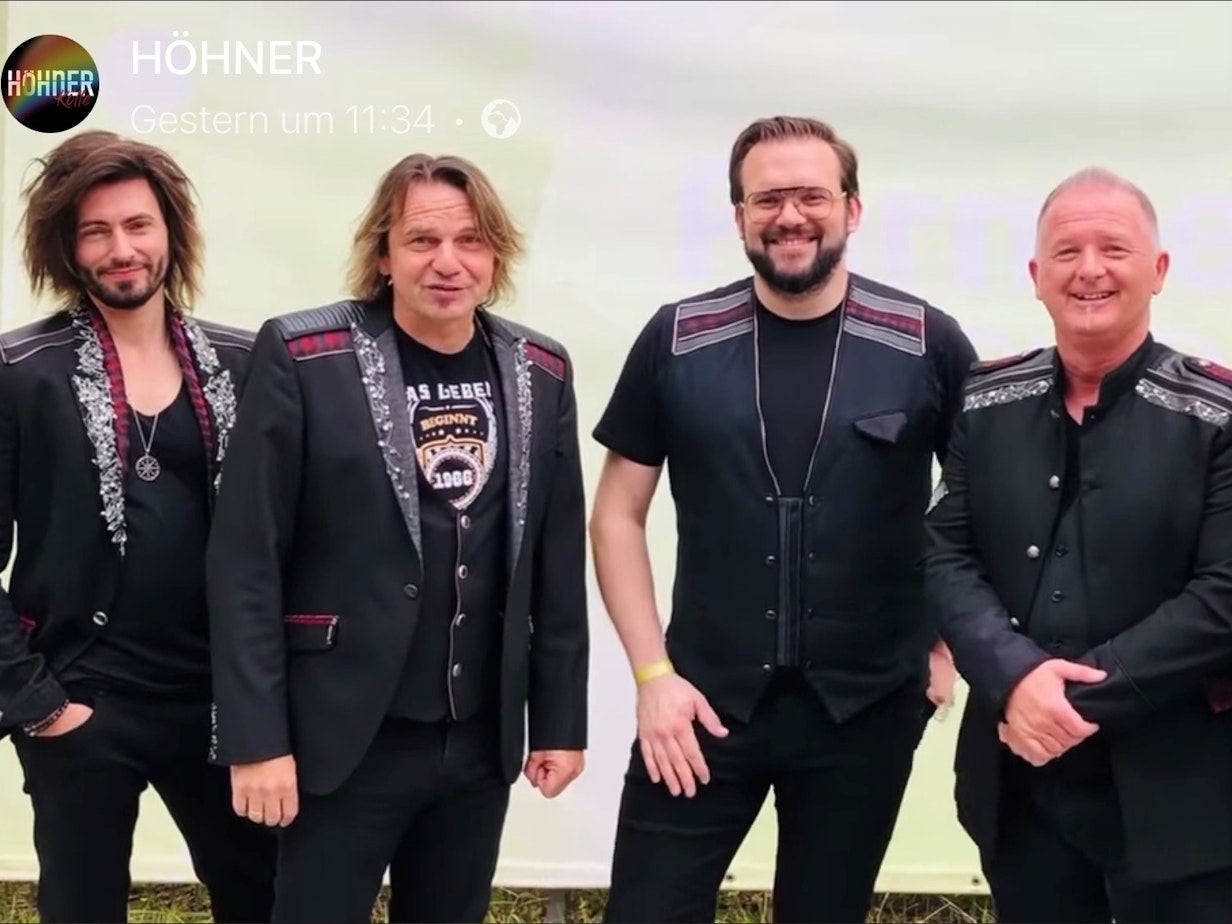 Die Höhner beim TV-Auftritt