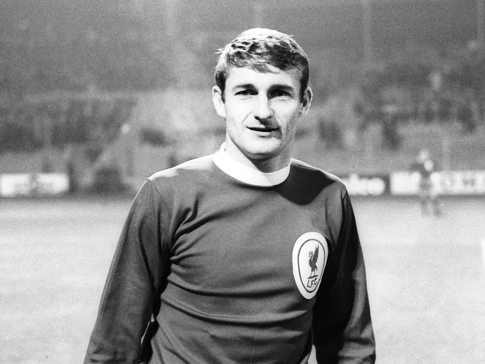 Liverpools Roger Hunt während des Europapokalspiels gegen 1860 München.