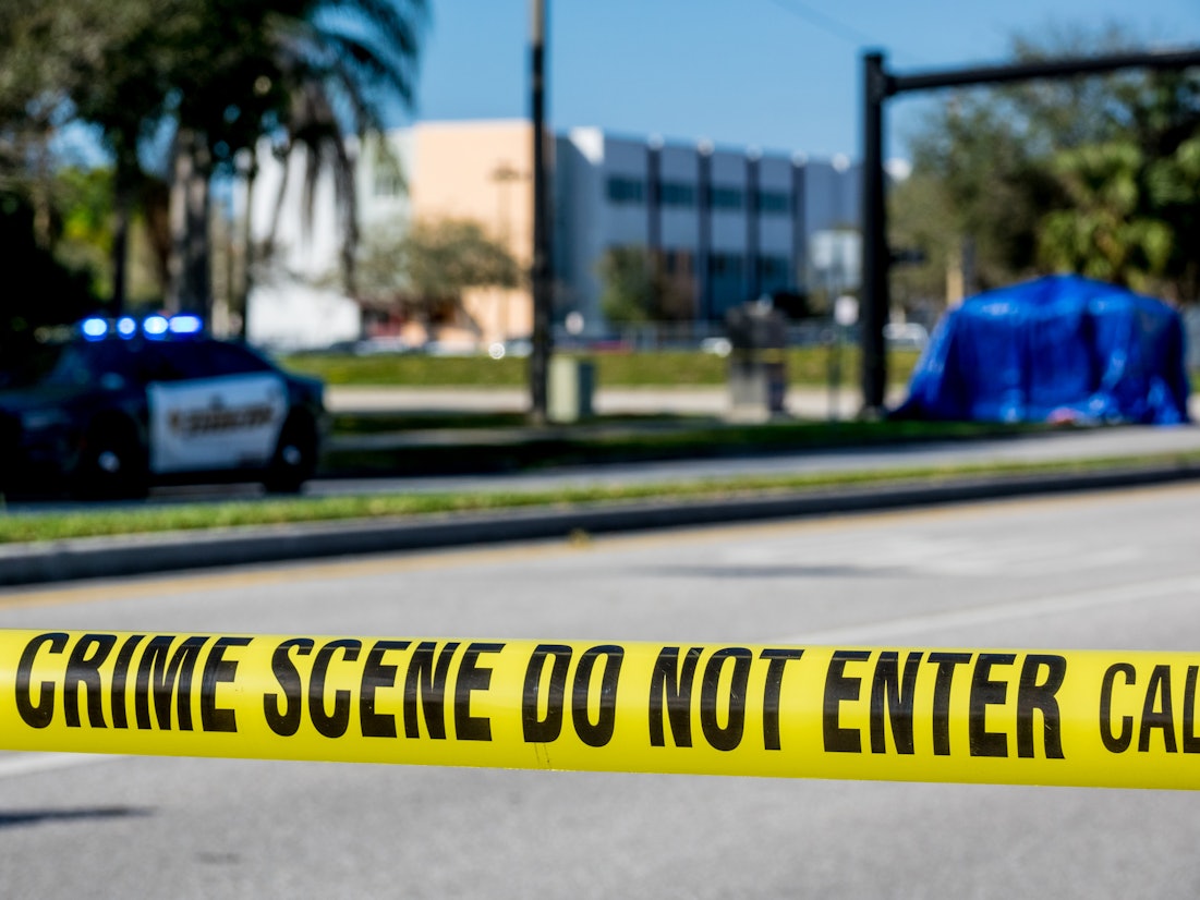 Die Polizei fahndete tagelang nach dem Verdächtigen, bis er tot aufgefunden wurde (hier ein anderer Polizeieinsatz in Florida von 2018).