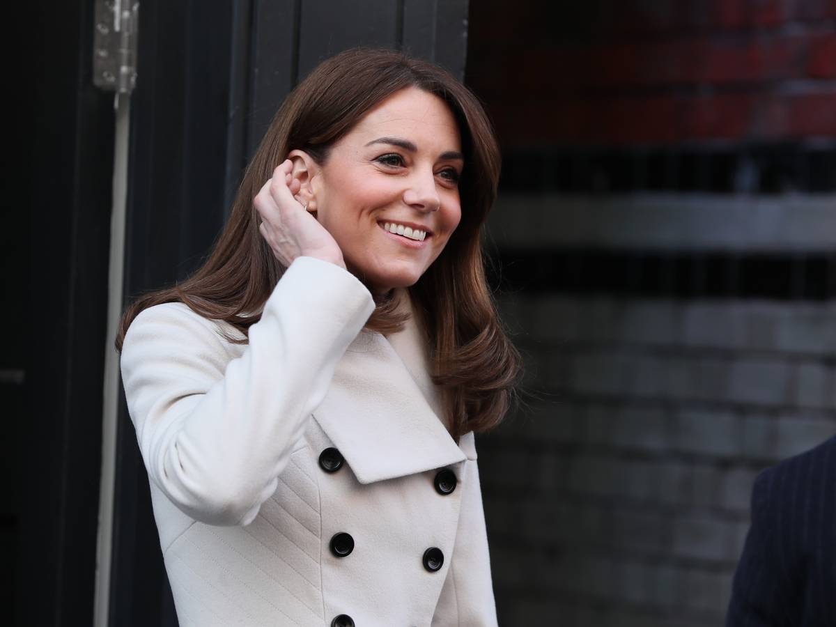 Kate, Herzogin von Cambridge im März 2020 bei einem Besuch in Irland. Die Herzogin ist am Dienstag, 28. September, bei der Weltpremiere des neuen James-Bond-Film erschienen.