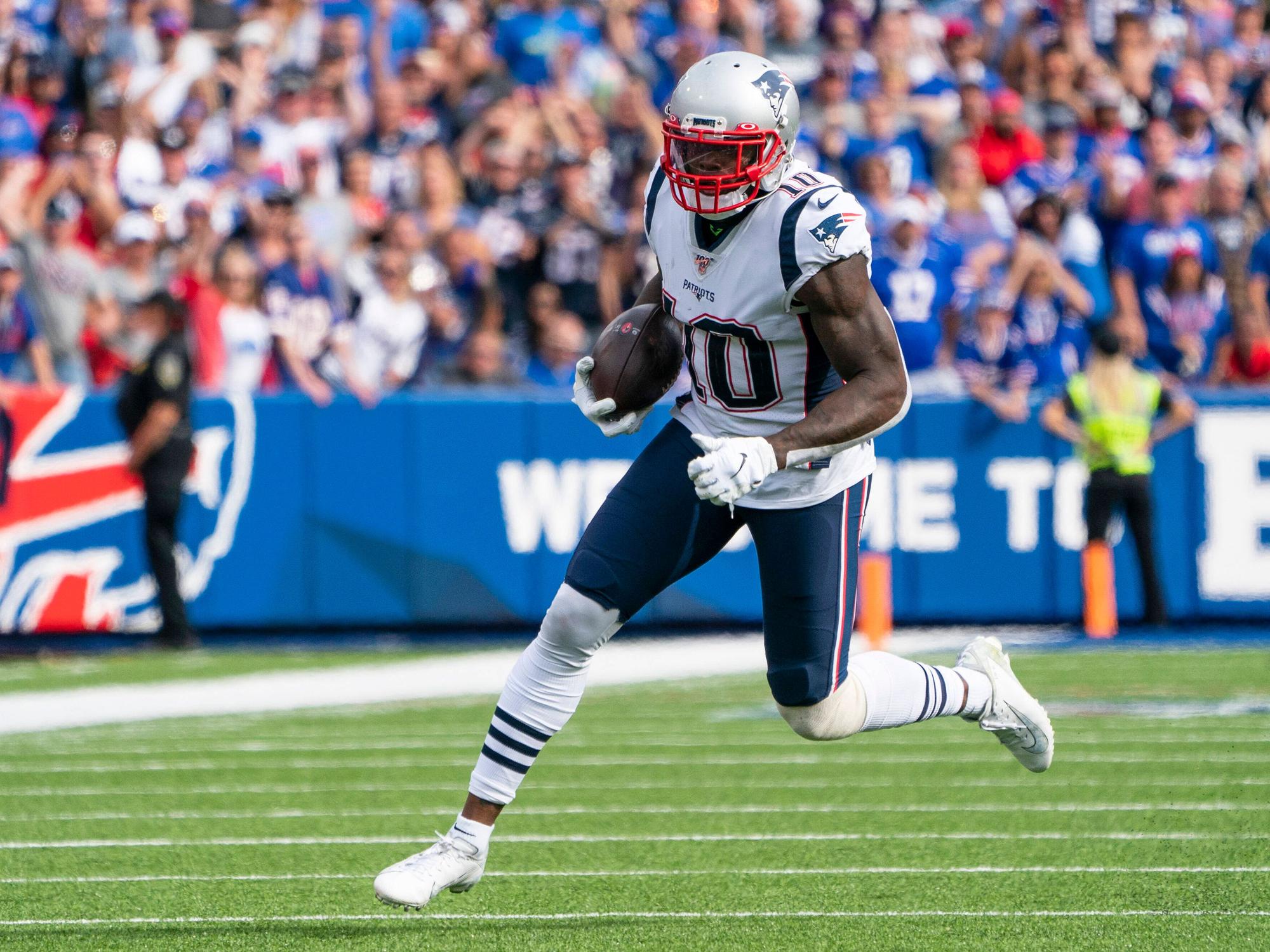 Josh Gordon in Aktion für die New England Patriots