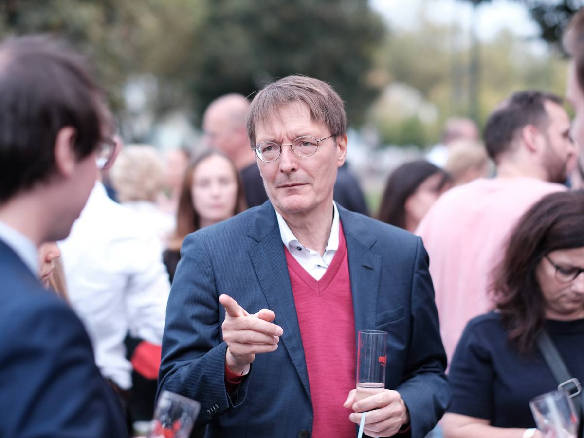 26.09.2021, Köln: Bundestagswahl 2021. Karl Lauterbach. Foto: Max Grönert.