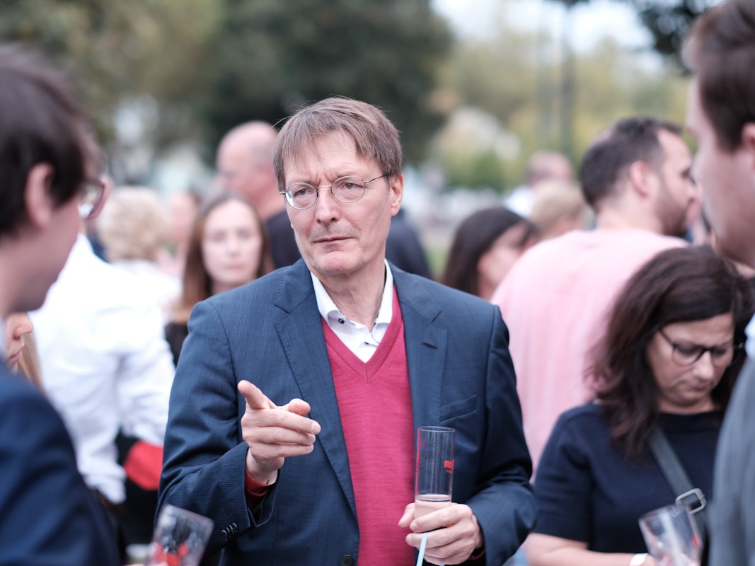26.09.2021, Köln: Bundestagswahl 2021. Karl Lauterbach. Foto: Max Grönert.