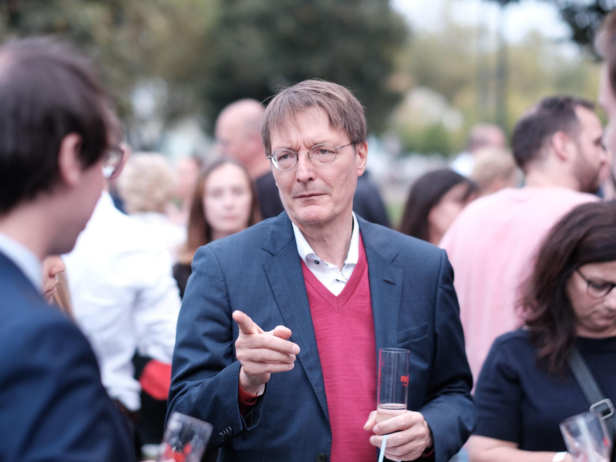 26.09.2021, Köln: Bundestagswahl 2021. Karl Lauterbach. Foto: Max Grönert.
