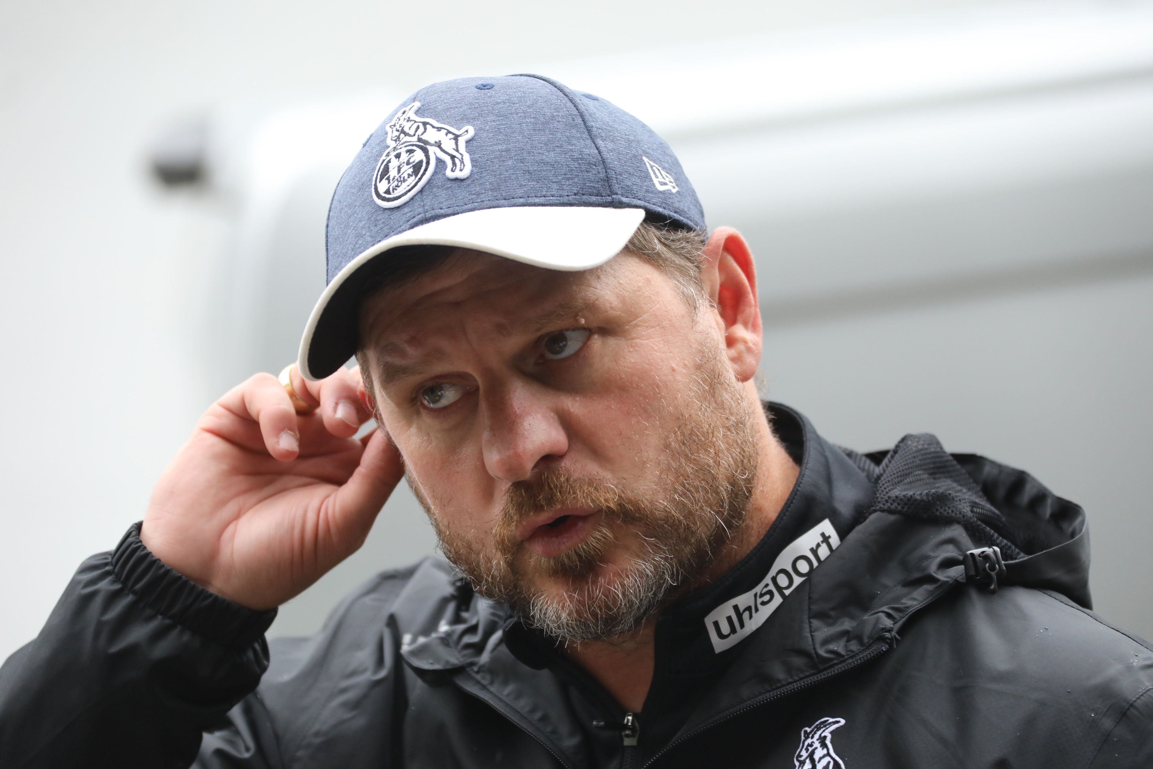 Steffen Baumgart beim Training des 1. FC Köln