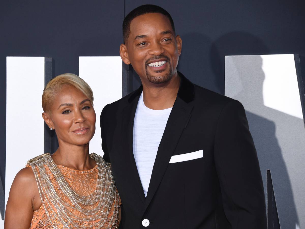 Will Smith mit Ehefrau Jada Pinkett bei einer Filmpremiere 2019.