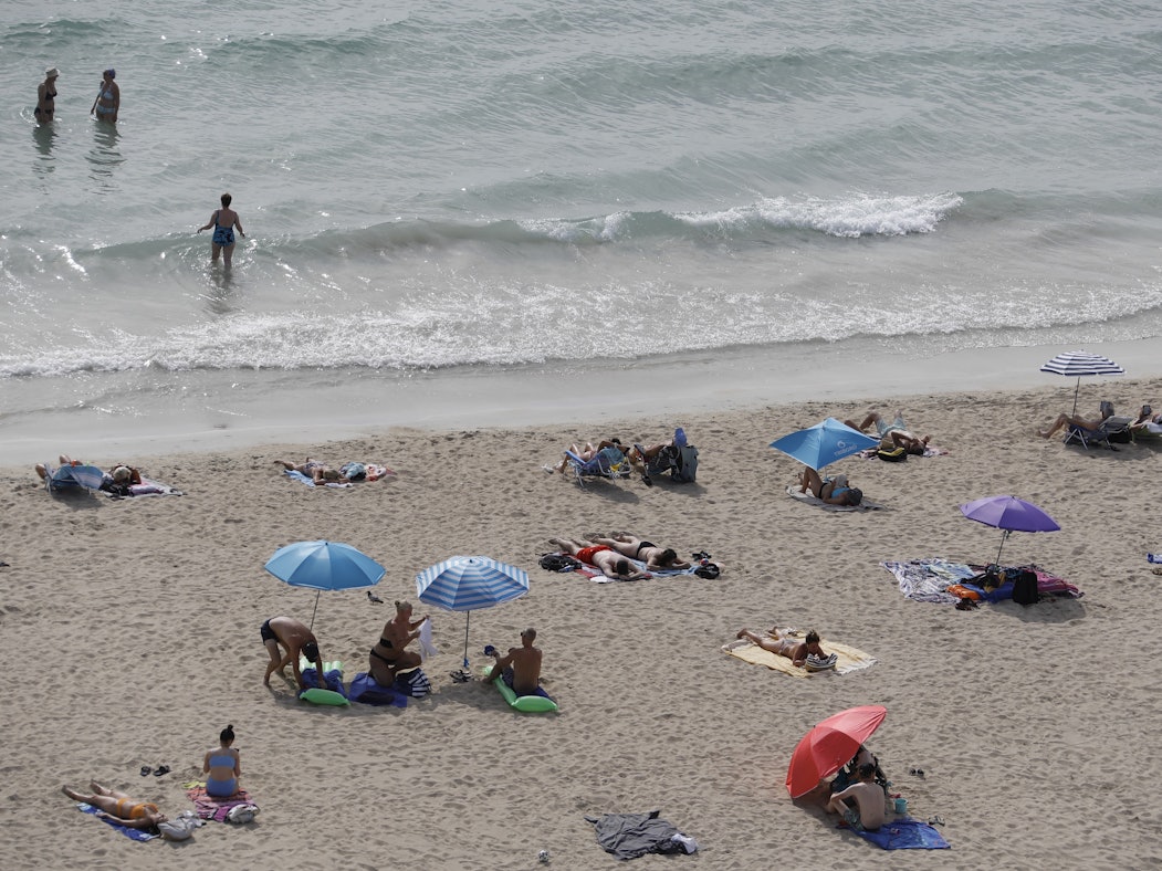 Im Meer vor Palma de Mallorca (hier ein Archivfoto) ist eine Leiche entdeckt worden.