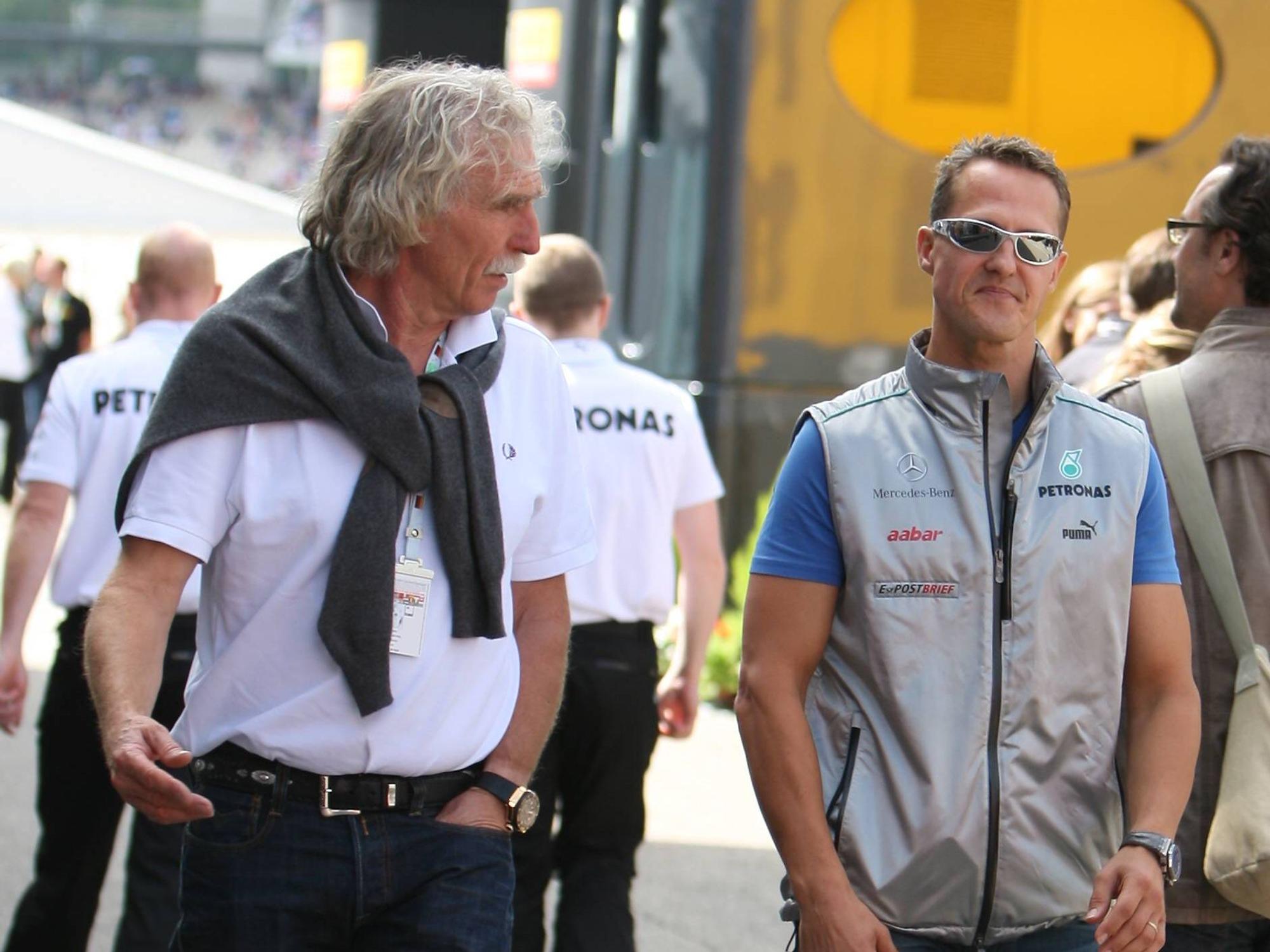 Dr. Johannes Peil im Gespräch mit Michael Schumacher