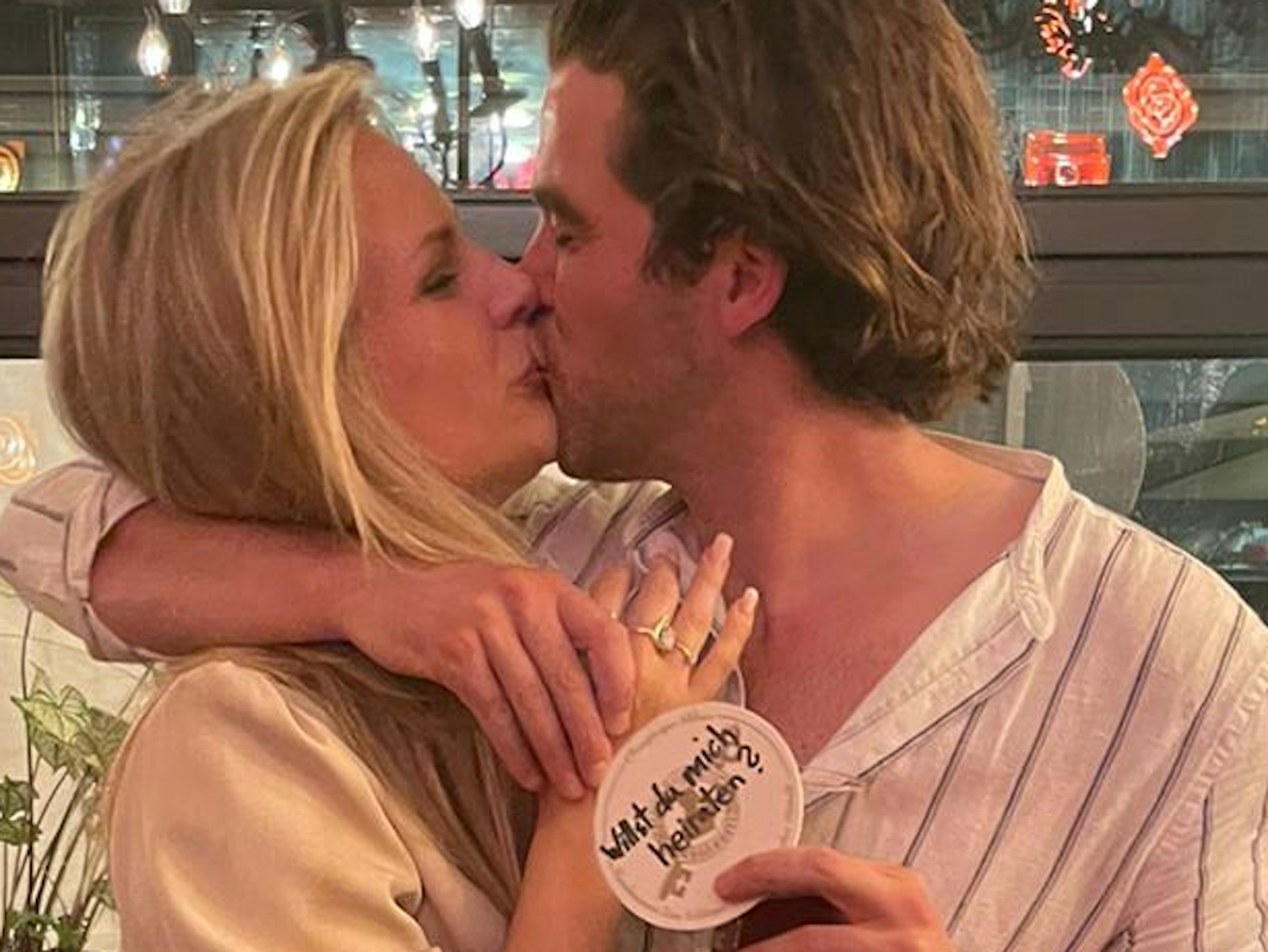 Daniel Peukmann und Caro Noeding wollen im Juli 2022 heiraten.