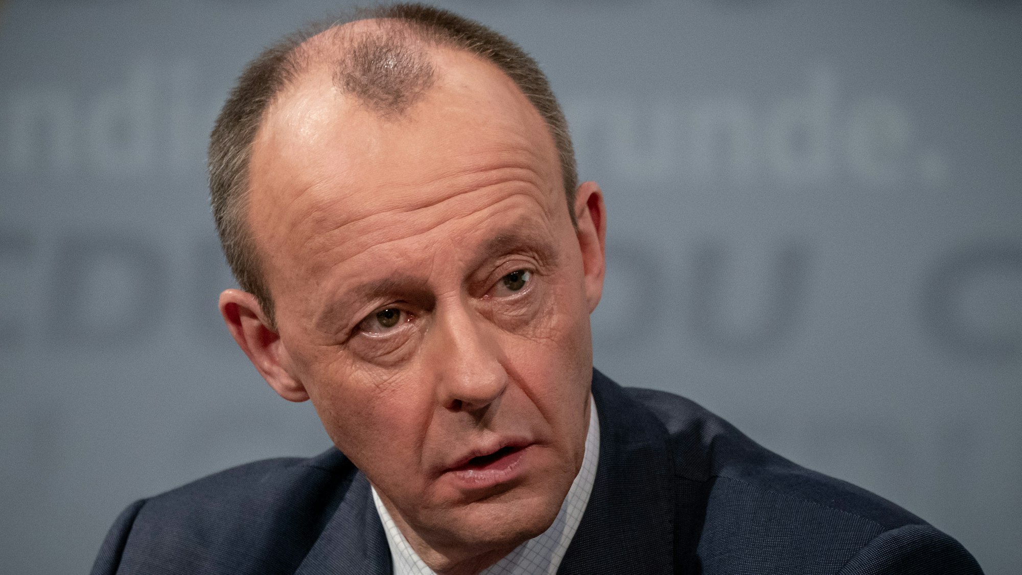 Friedrich Merz (hier im Januar 2021) geriet bei einem Partei-Treffen der CDU mit Ralph Brinkhaus heftig aneinander.