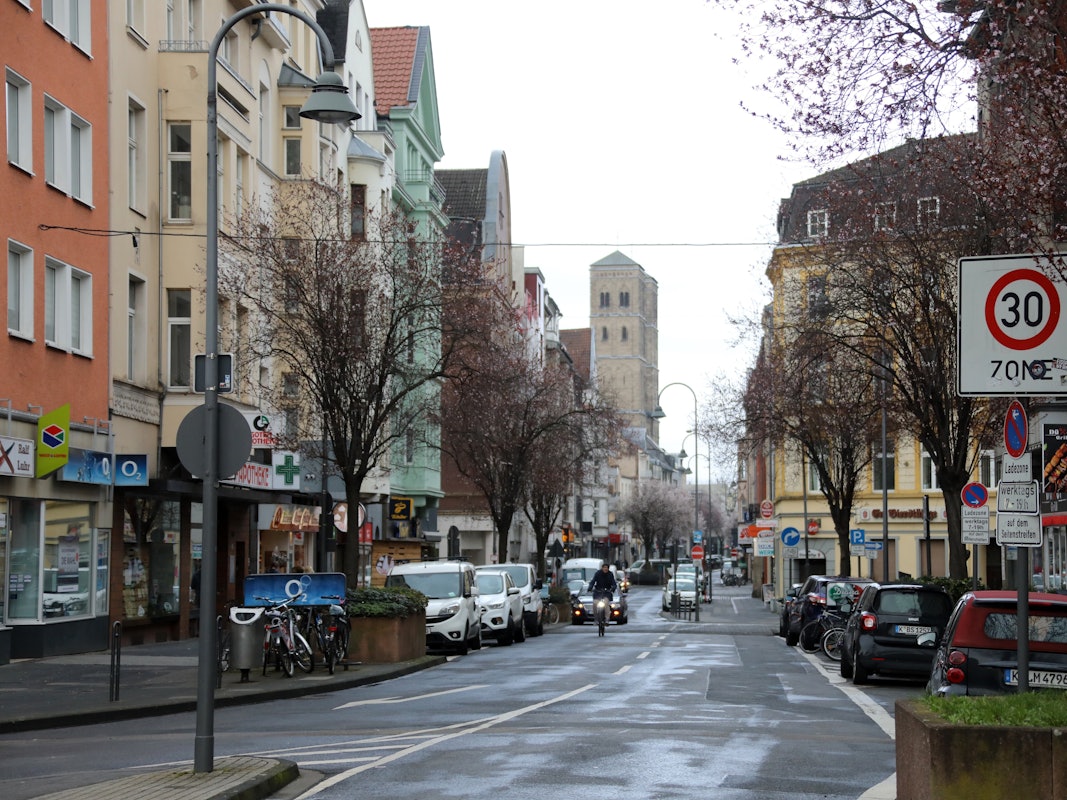 Ansicht der Deutzer Freiheit