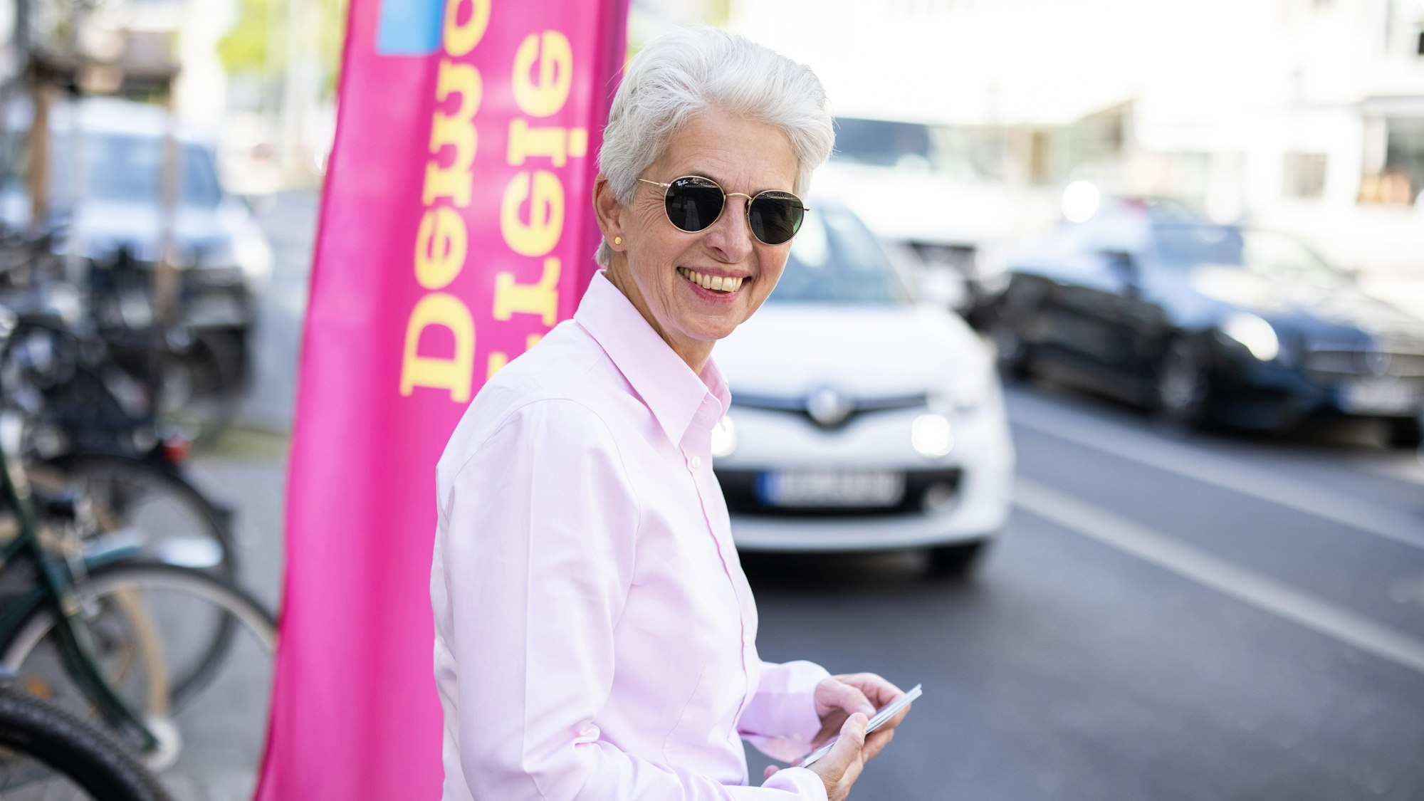 Marie-Agnes Strack-Zimmermann (FDP, hier im Sommer 2020 in Düsseldorf) attackierte die CSU kurz vor den Sondierungsgesprächen frontal.
