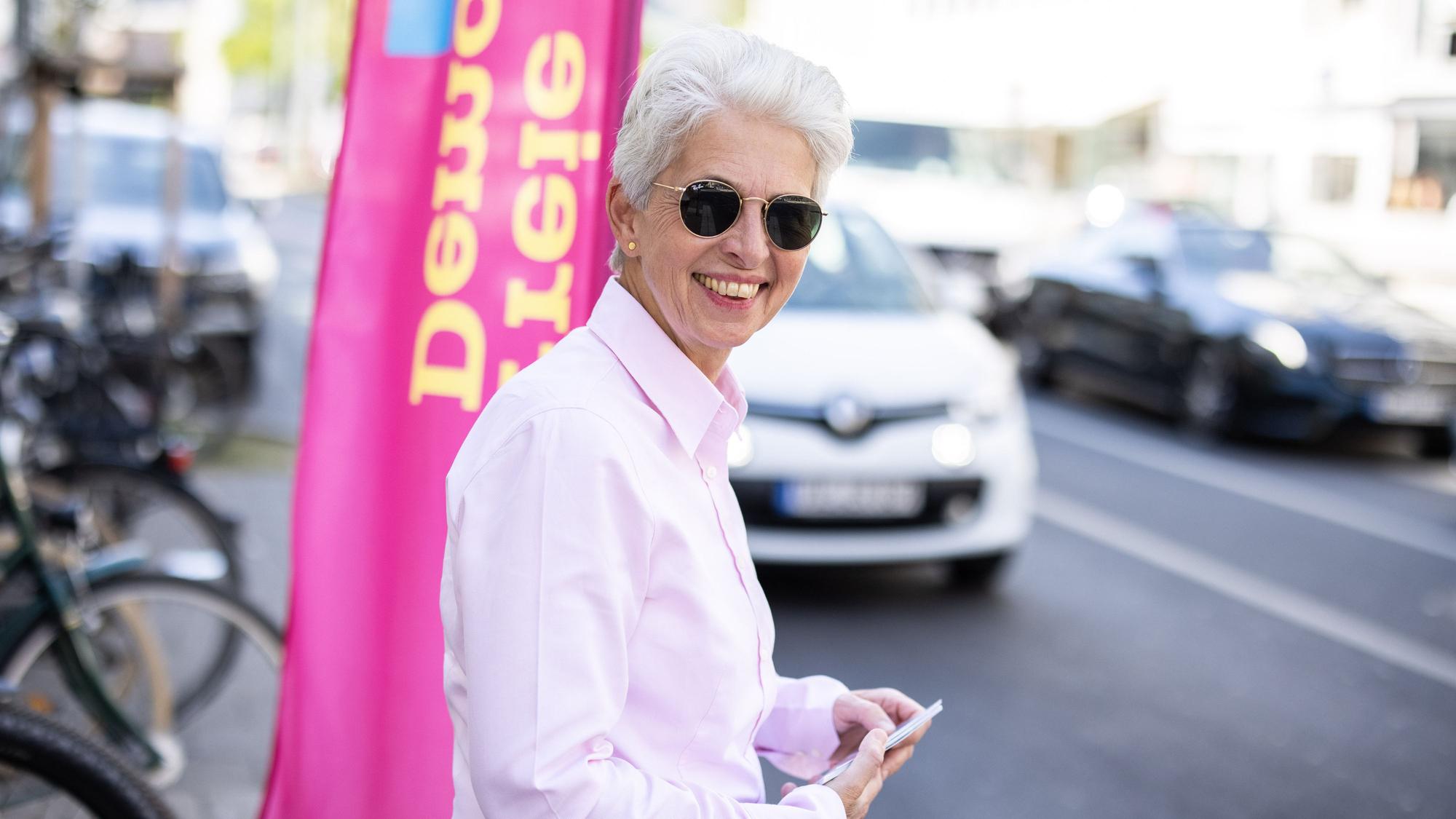 Marie-Agnes Strack-Zimmermann (FDP, hier im Sommer 2020 in Düsseldorf) attackierte die CSU kurz vor den Sondierungsgesprächen frontal.