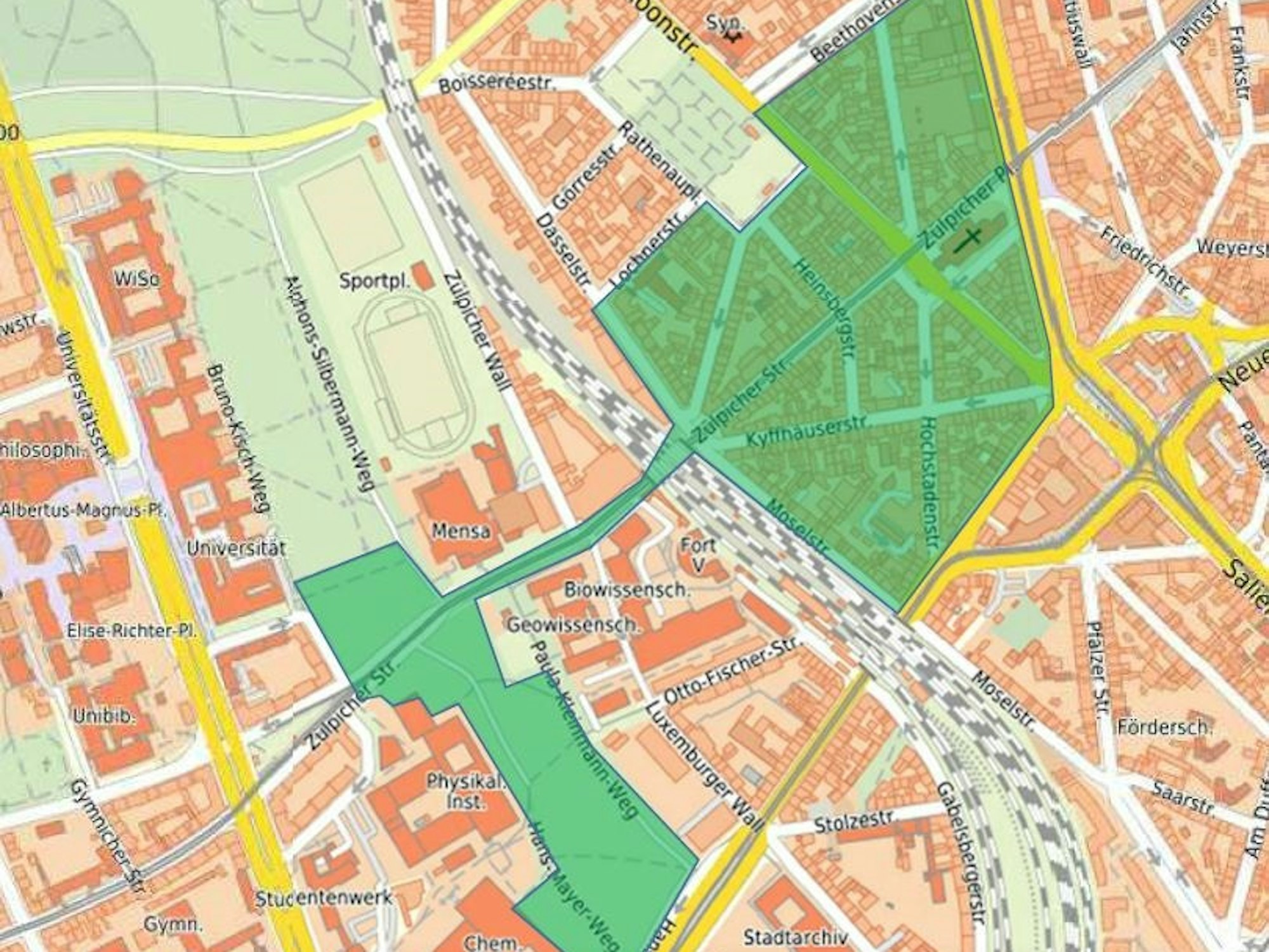 Das Kwartier Latäng in Köln