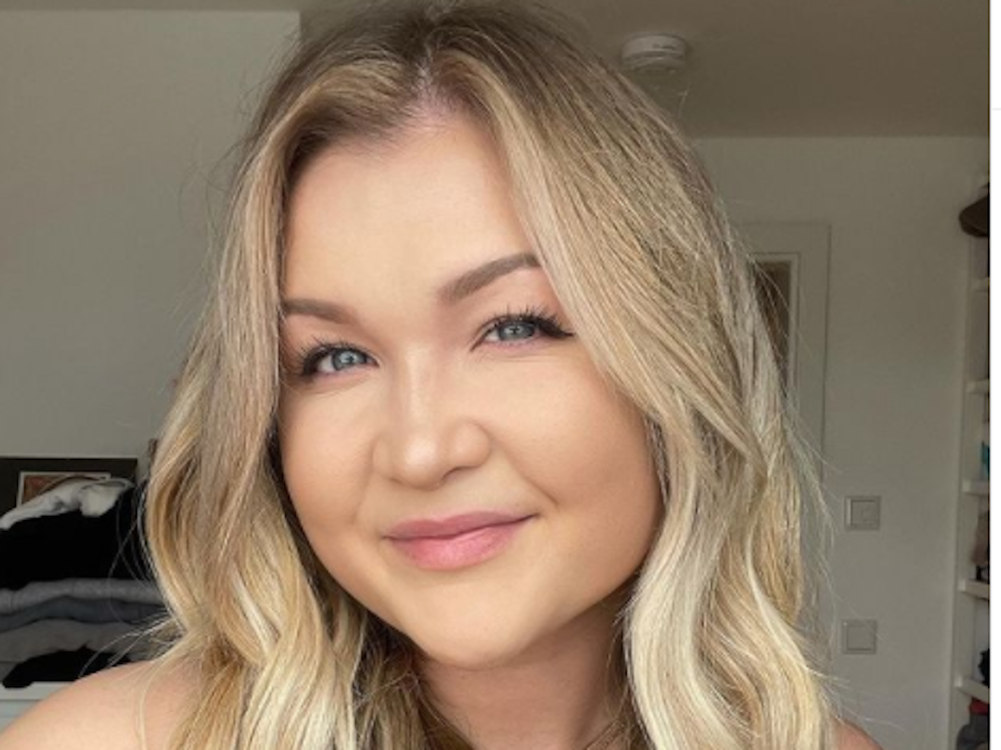 Sophia Thiel, hier auf einem Instagram-Selfie vom 11. Juli 2021.