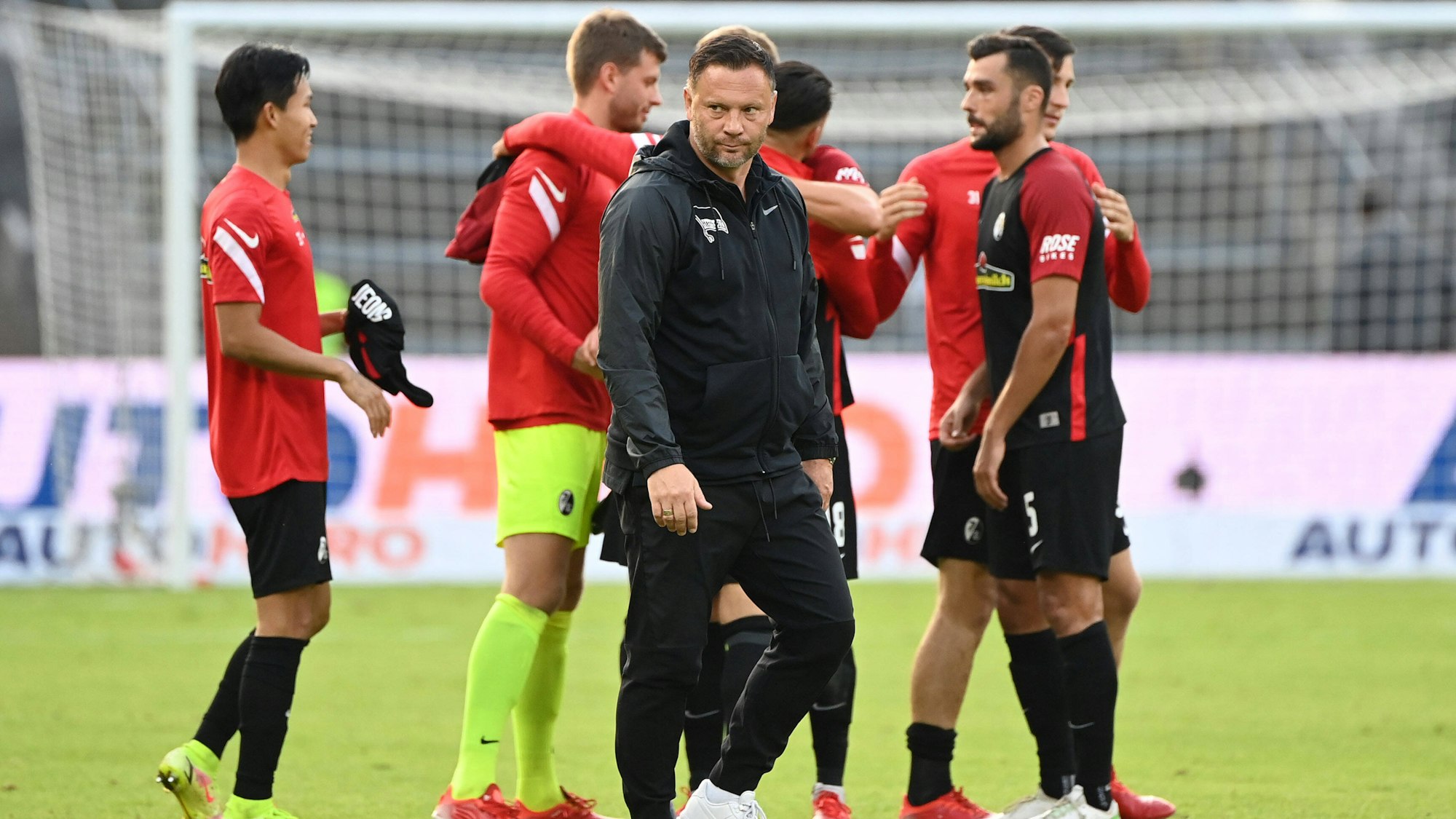 Hertha-Trainer Pal Dardai nach dem Spiel gegen Freiburg.