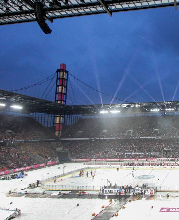 Winter Game 2019 zwischen den Kölner Haien und der Düsseldorfer EG.