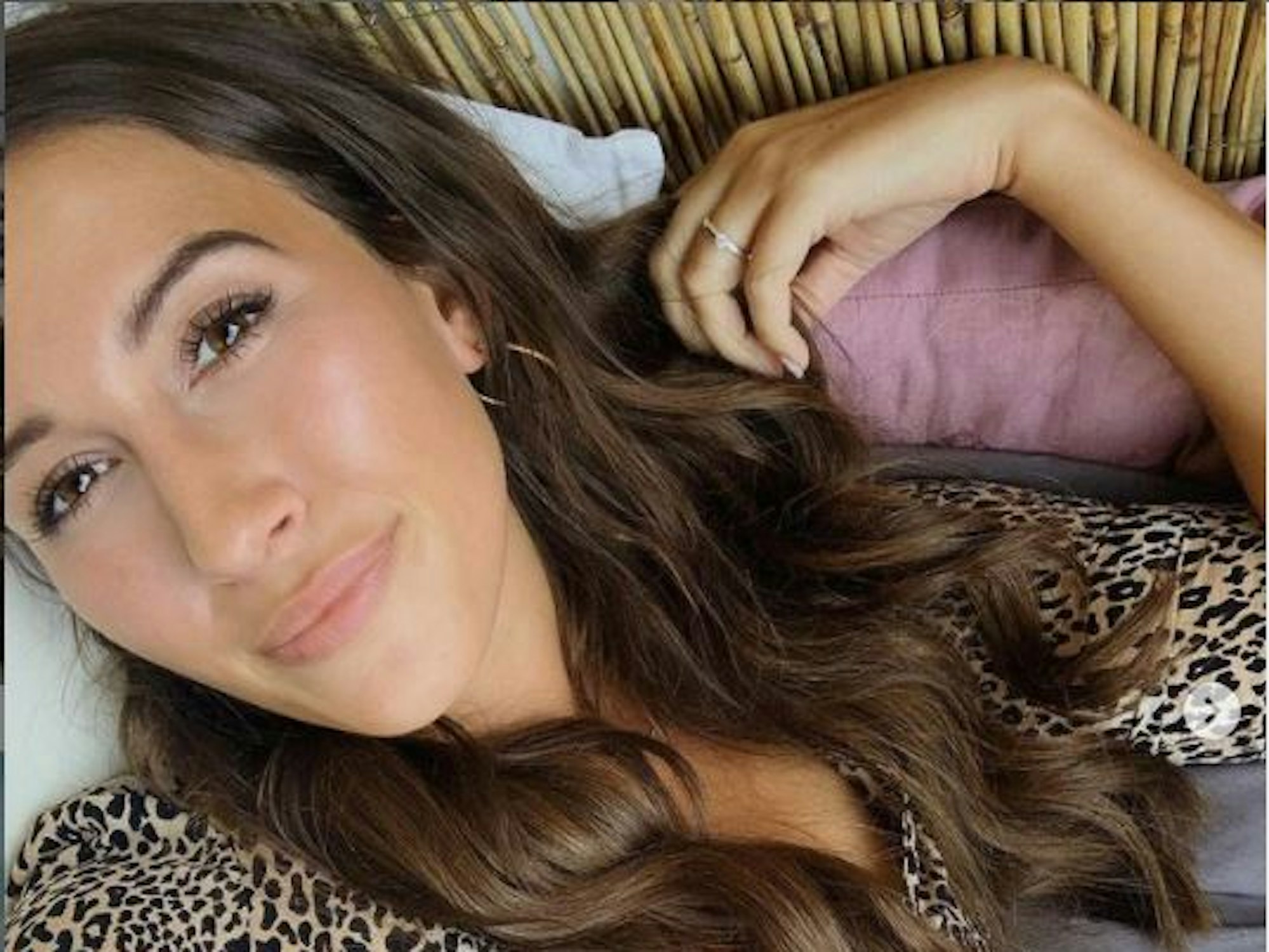 Mariella d'Auria, hier auf einem Instagram-Selfie vom 21. September 2019, grinst bei einem Selfie in die Kamera.