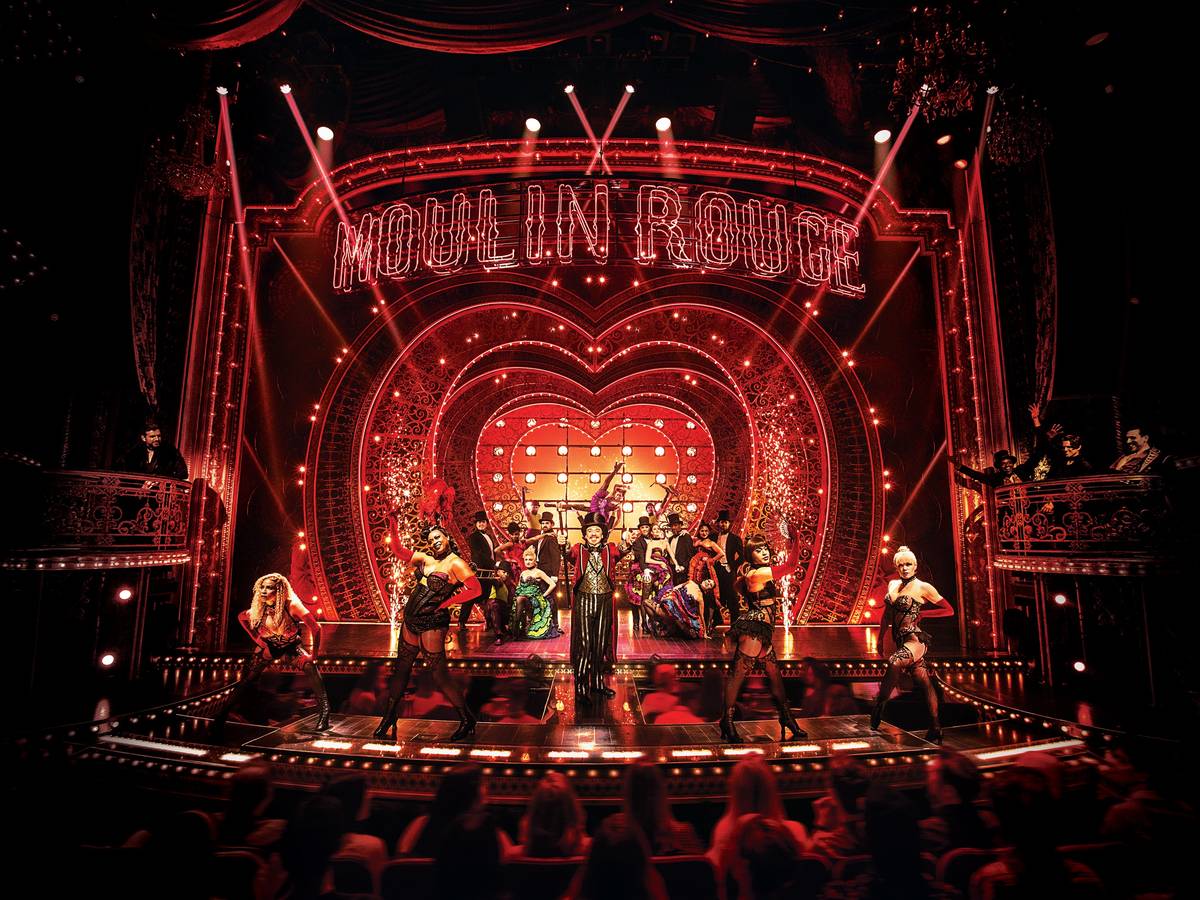 Eine Szene aus dem Musical Moulin Rouge
