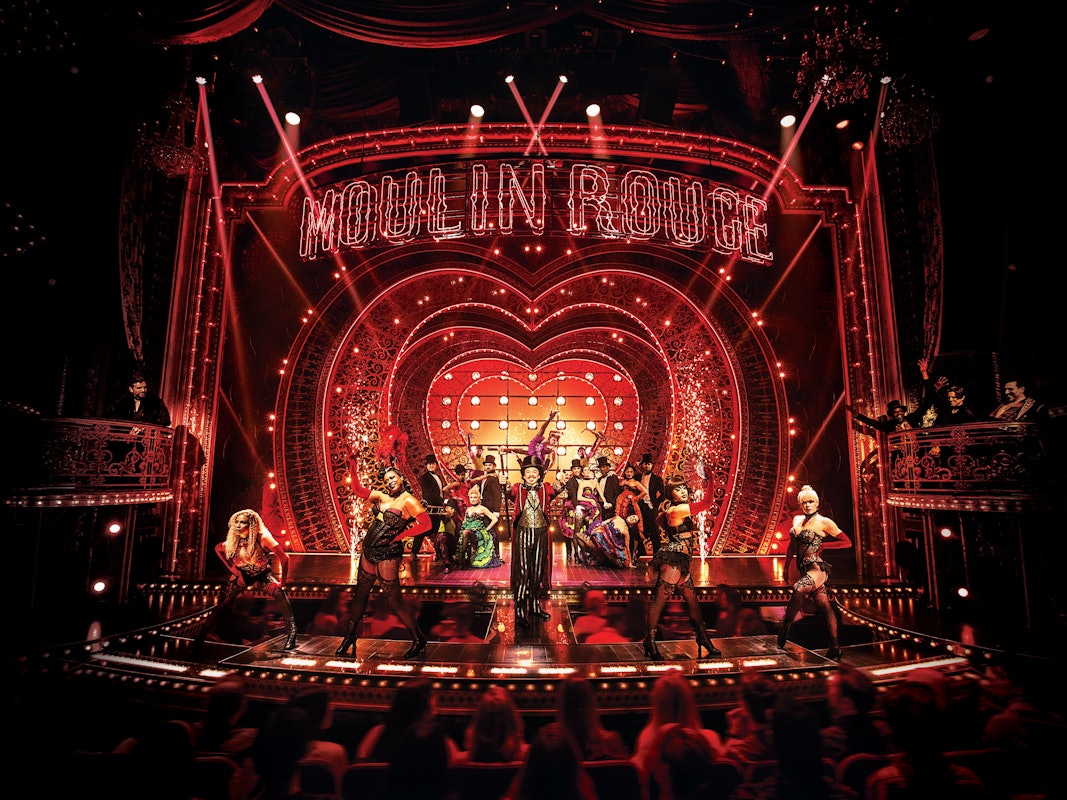 Eine Szene aus dem Musical Moulin Rouge