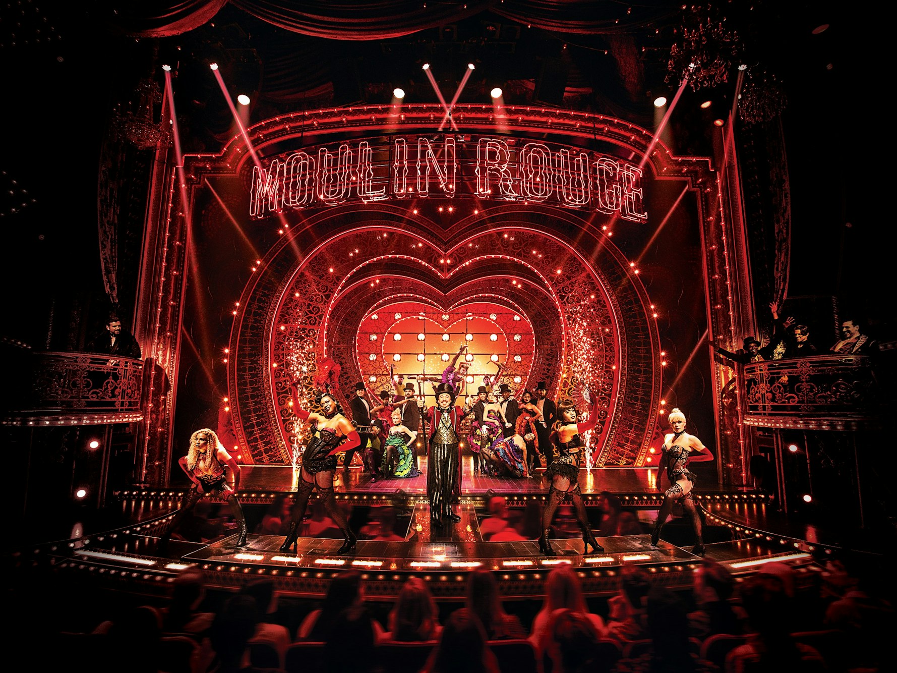 Eine Szene aus dem Musical Moulin Rouge