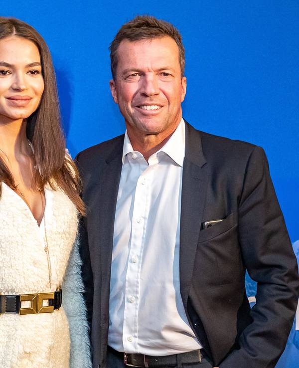 Lothar Matthäus und Ehefrau Anastasia