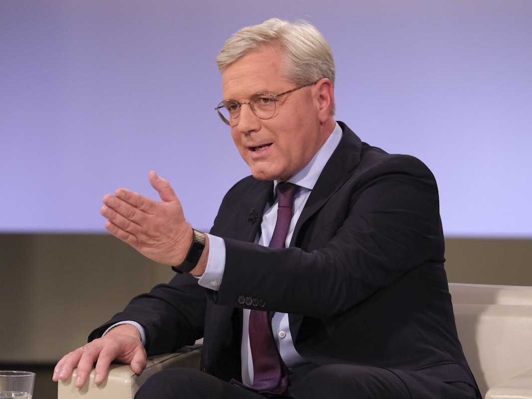 CDU-Politiker Norbert Röttgen diskutiert am Sonntagabend (3. Oktober 2021) bei „Anne Will“.