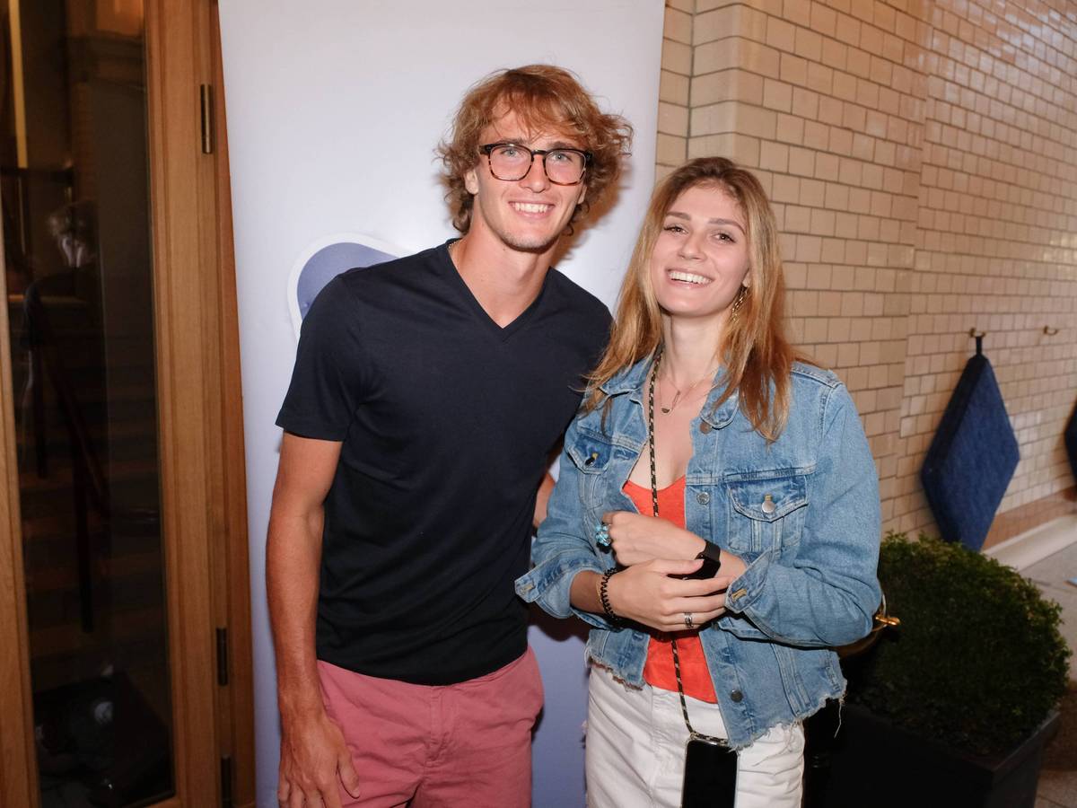 Alexander Zverev und seine Ex-Freundin Olga Sharypova