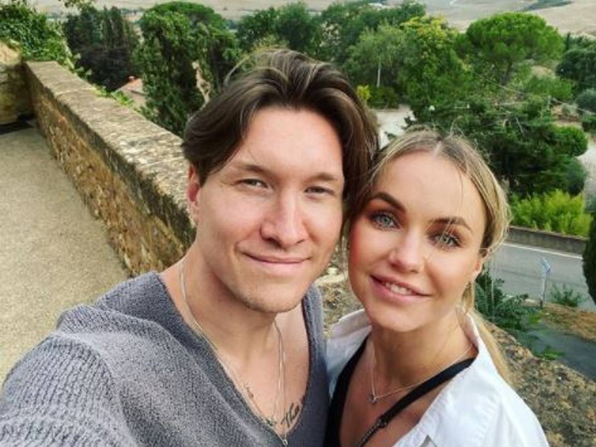 Evgeny Vinokurov (bekannt aus Lets Dance) und Nina Bezz auf einem Instagram-Foto vom 15.9.2021