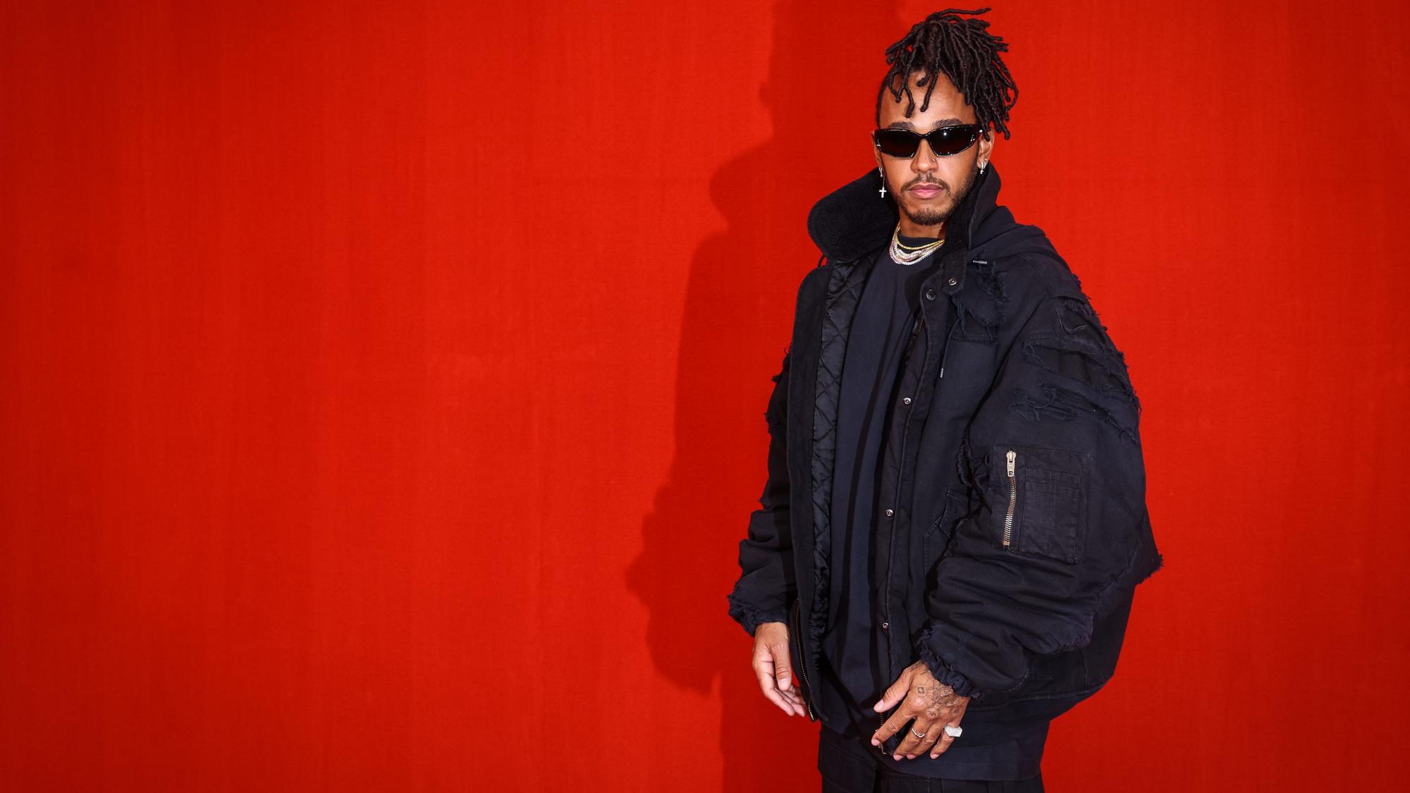 Lewis Hamilton auf dem roten Teppich