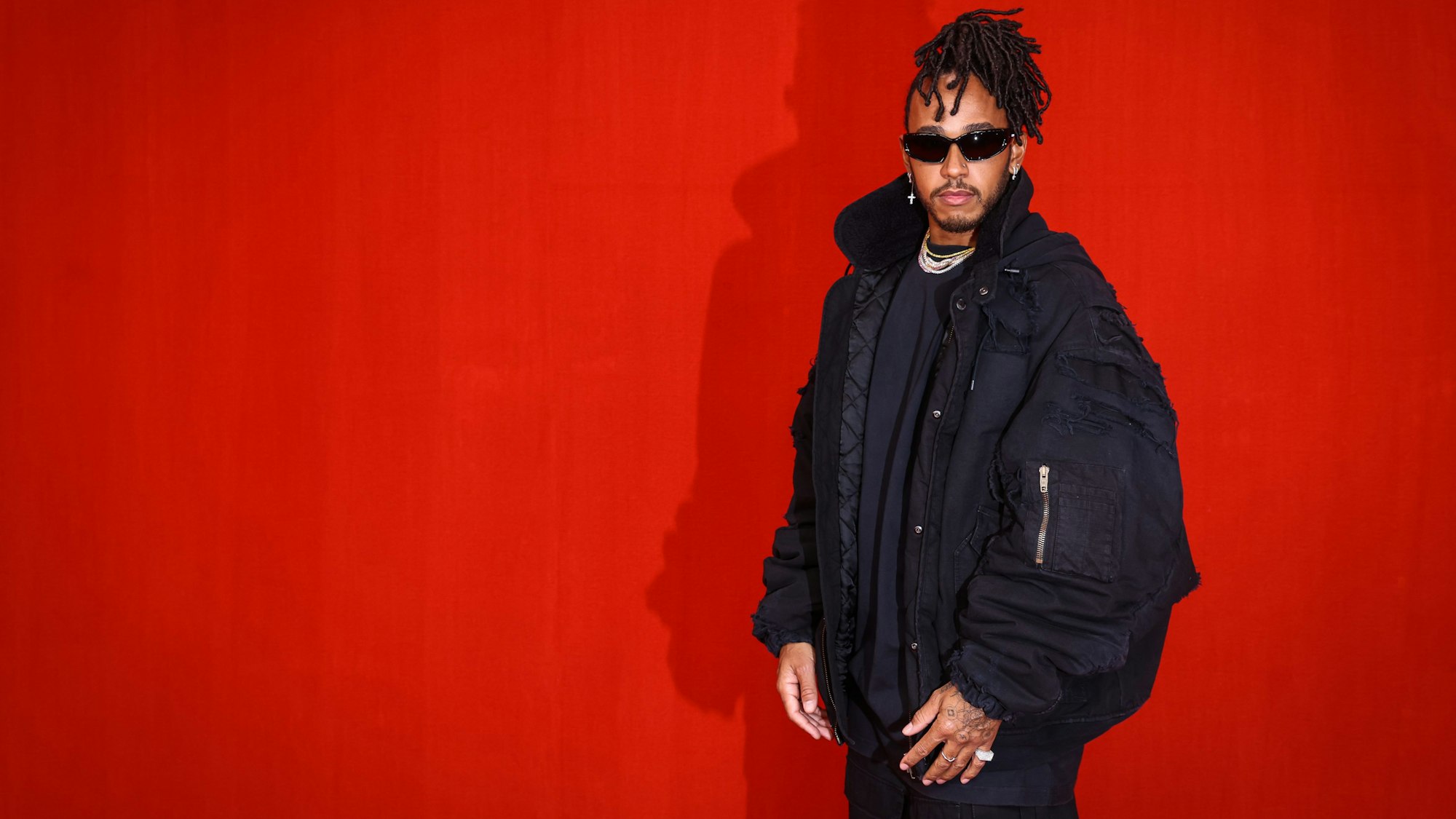 Lewis Hamilton auf dem roten Teppich
