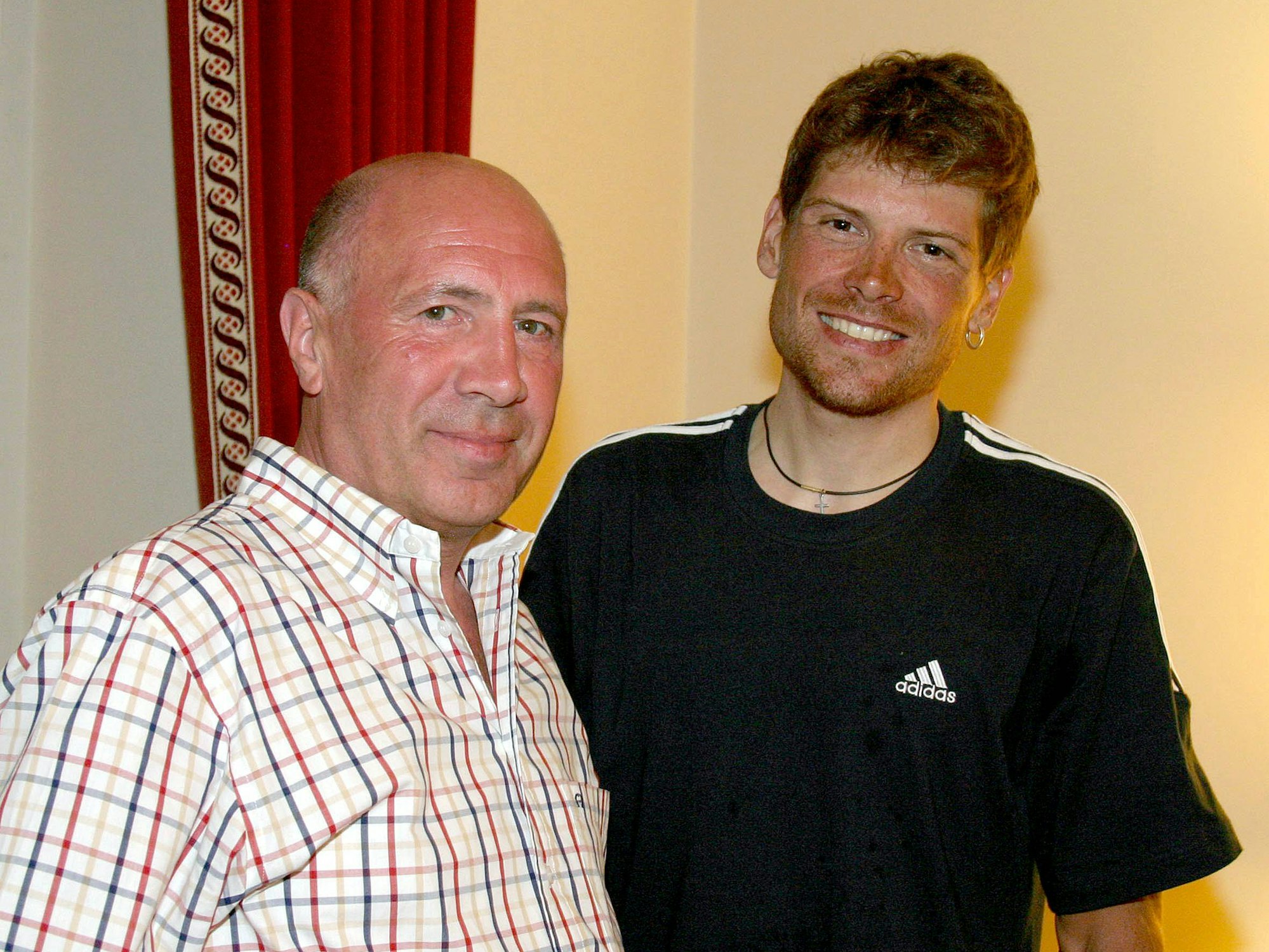 Wolfgang Strohband und Jan Ullrich