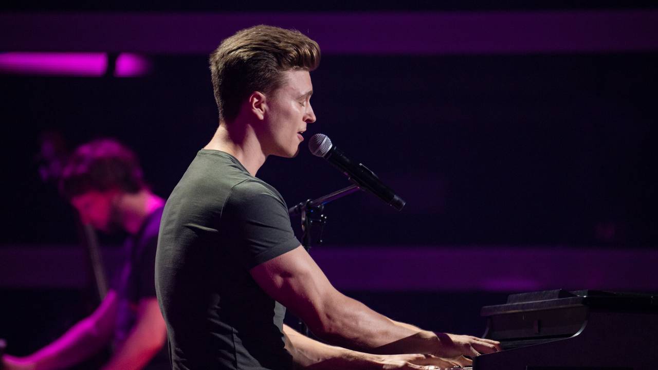 Der Kölner Nico während seines Auftritts bei „The Voice of Germany“.