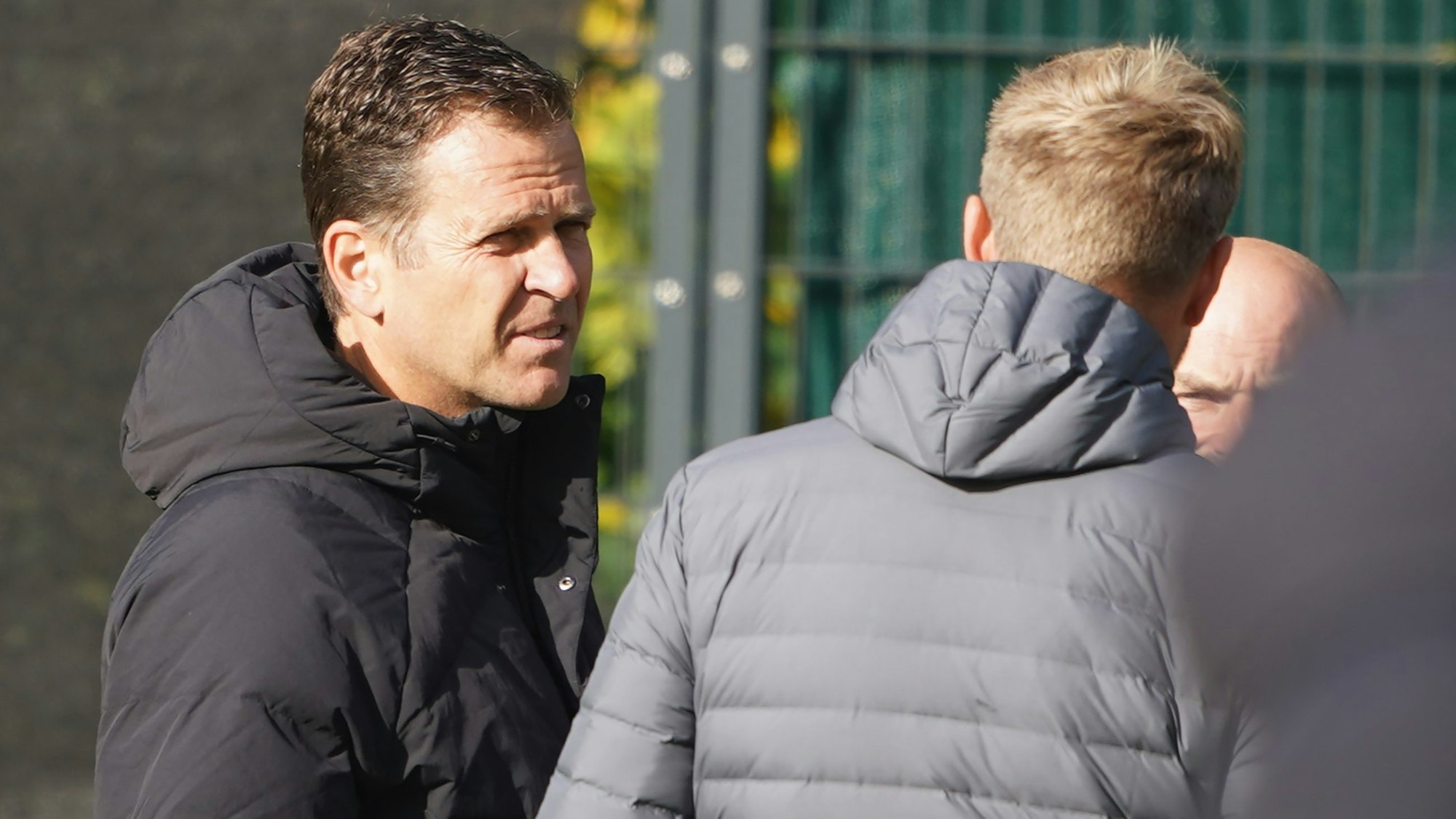 Oliver Bierhoff, DFB-Direktor Nationalmannschaften, während des Trainings.