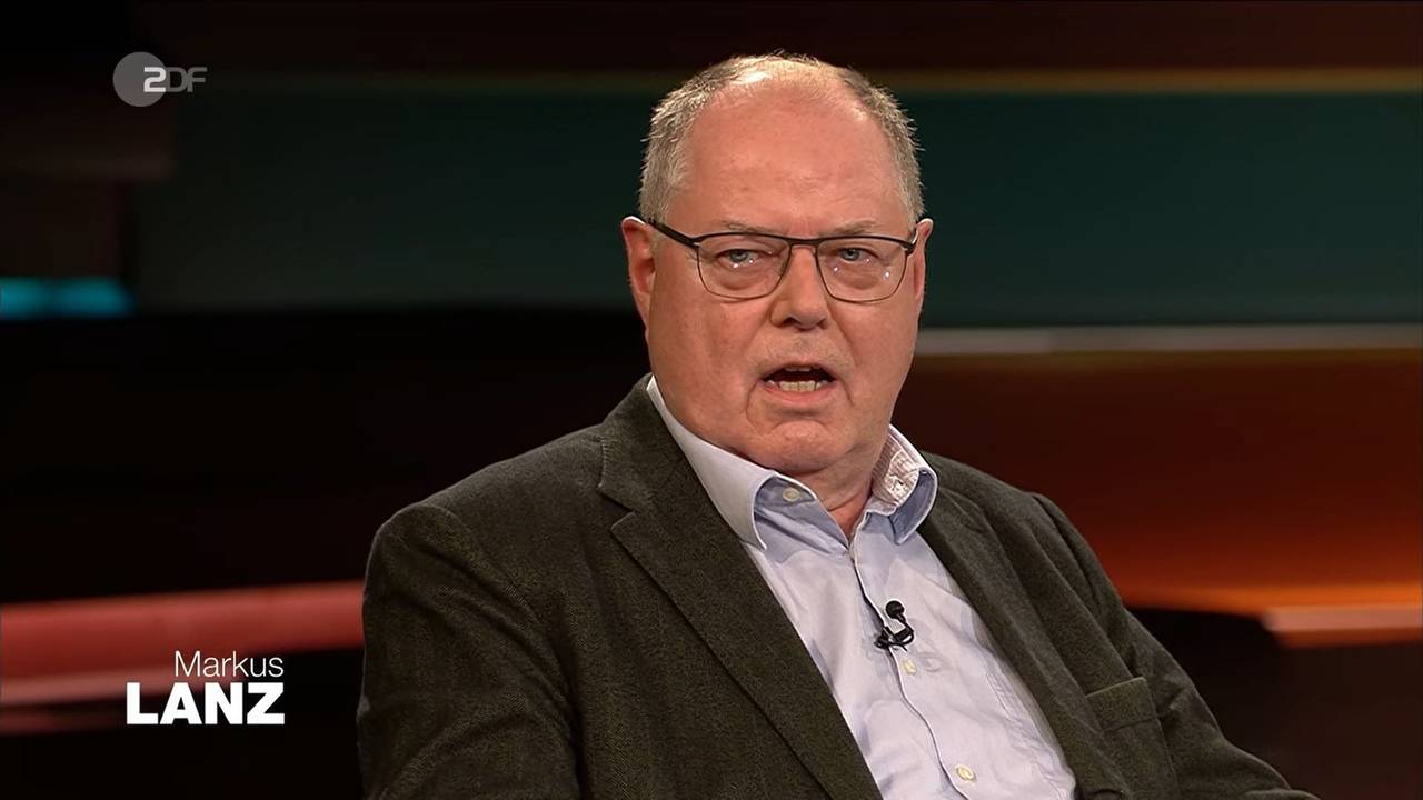 Der frühere SPD-Kanzlerkandidat Peer Steinbrück erklärte am Dienstagabend (5. Oktober) bei "Markus Lanz", weshalb Armin Laschet sich nun zurückziehen müsse.